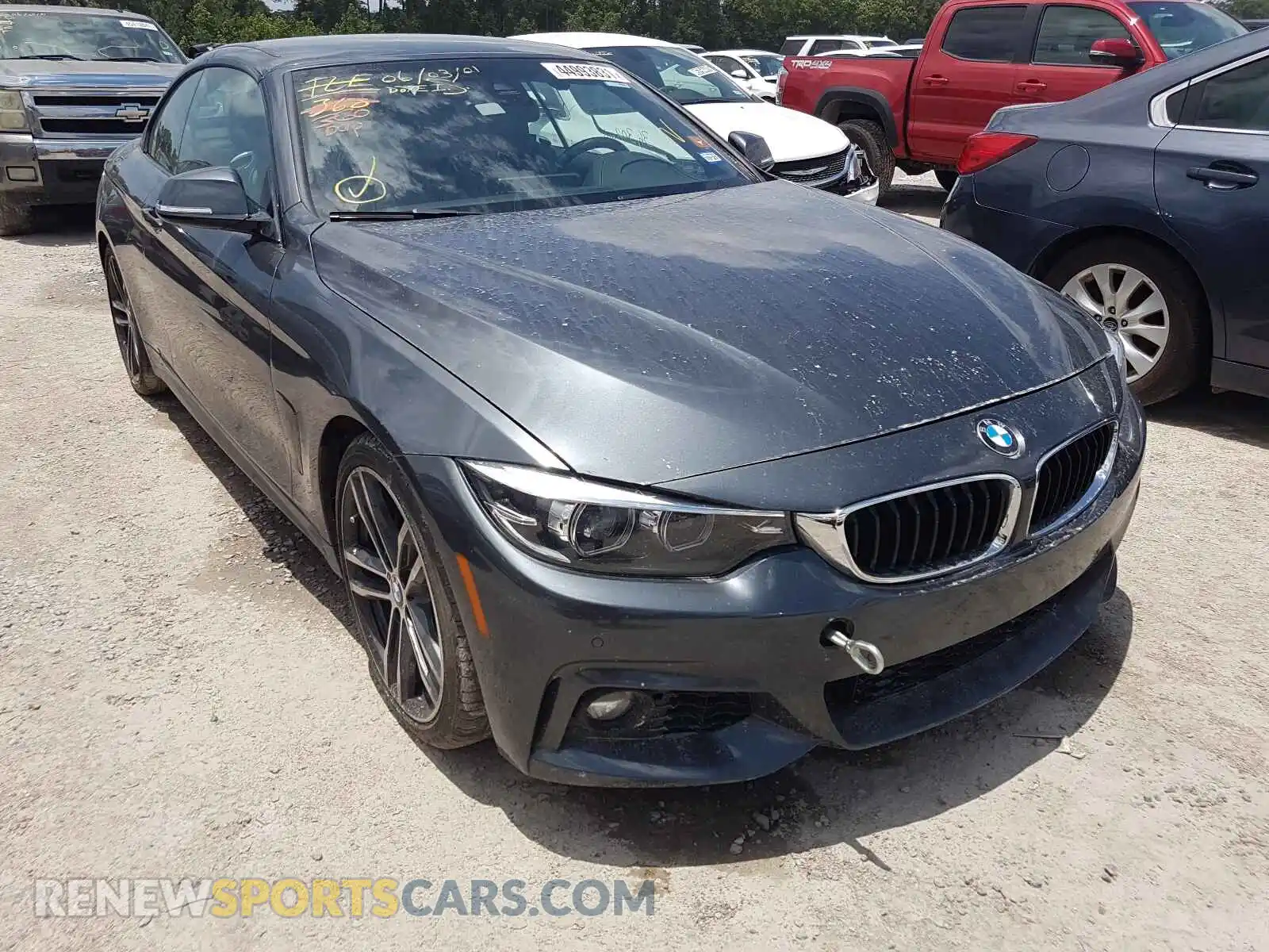 1 Фотография поврежденного автомобиля WBA4Z5C58KEE17237 BMW 4 SERIES 2019