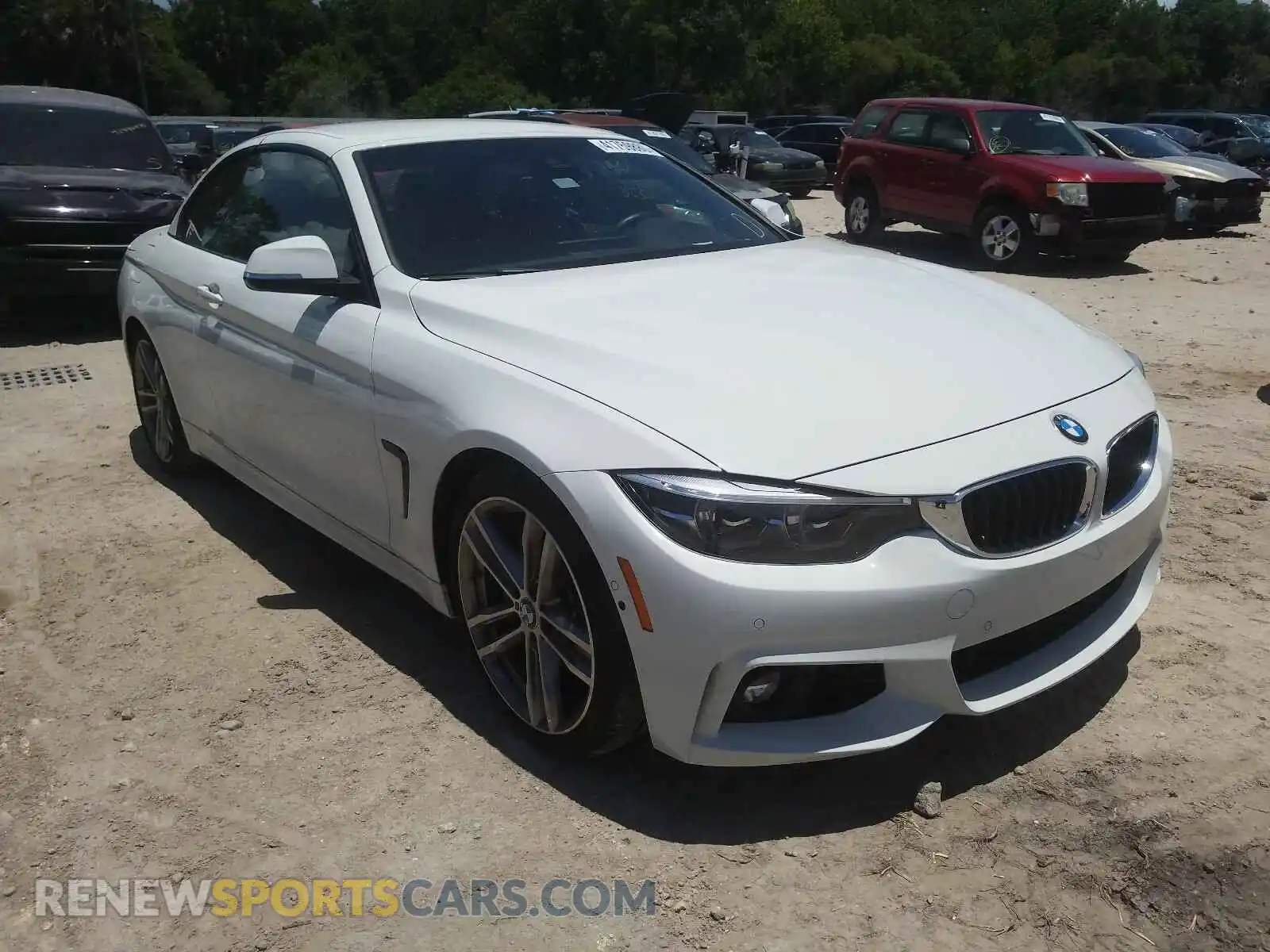 1 Photograph of a damaged car WBA4Z5C59KEE17554 BMW 4 SERIES 2019