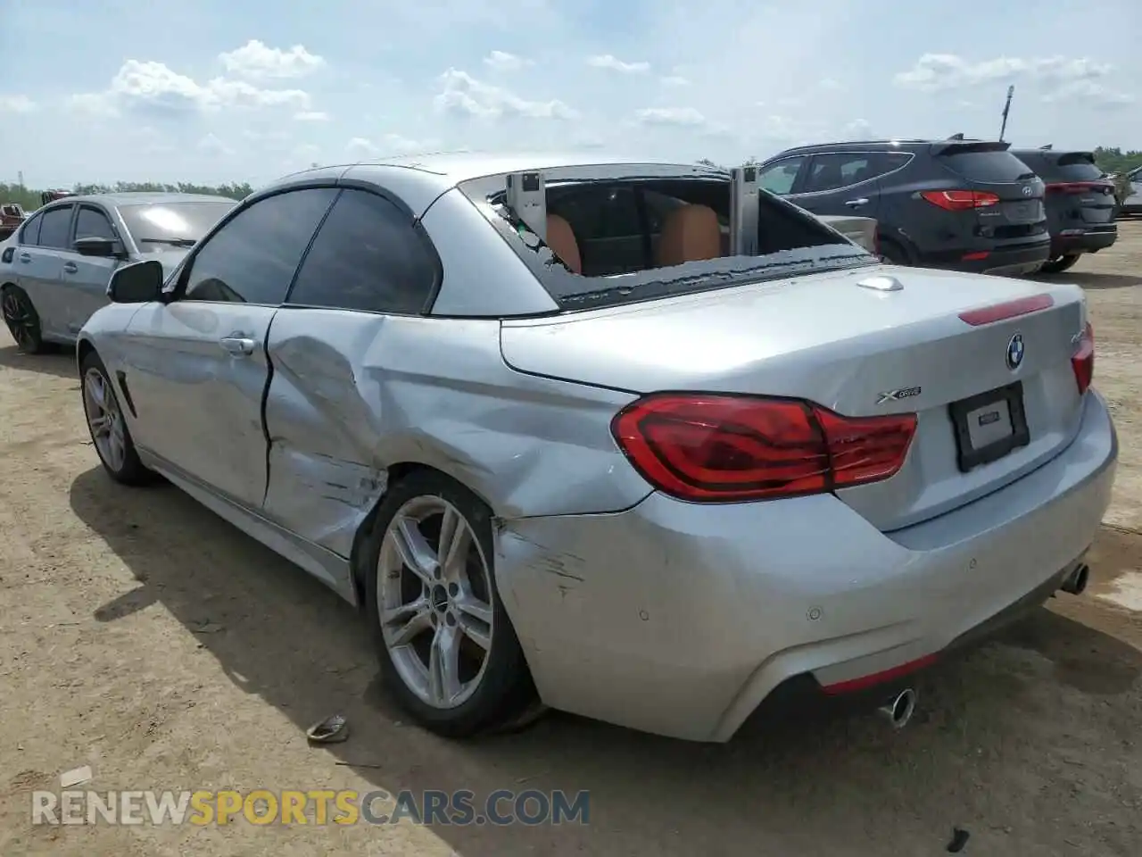 2 Photograph of a damaged car WBA4Z7C53KEF54873 BMW 4 SERIES 2019