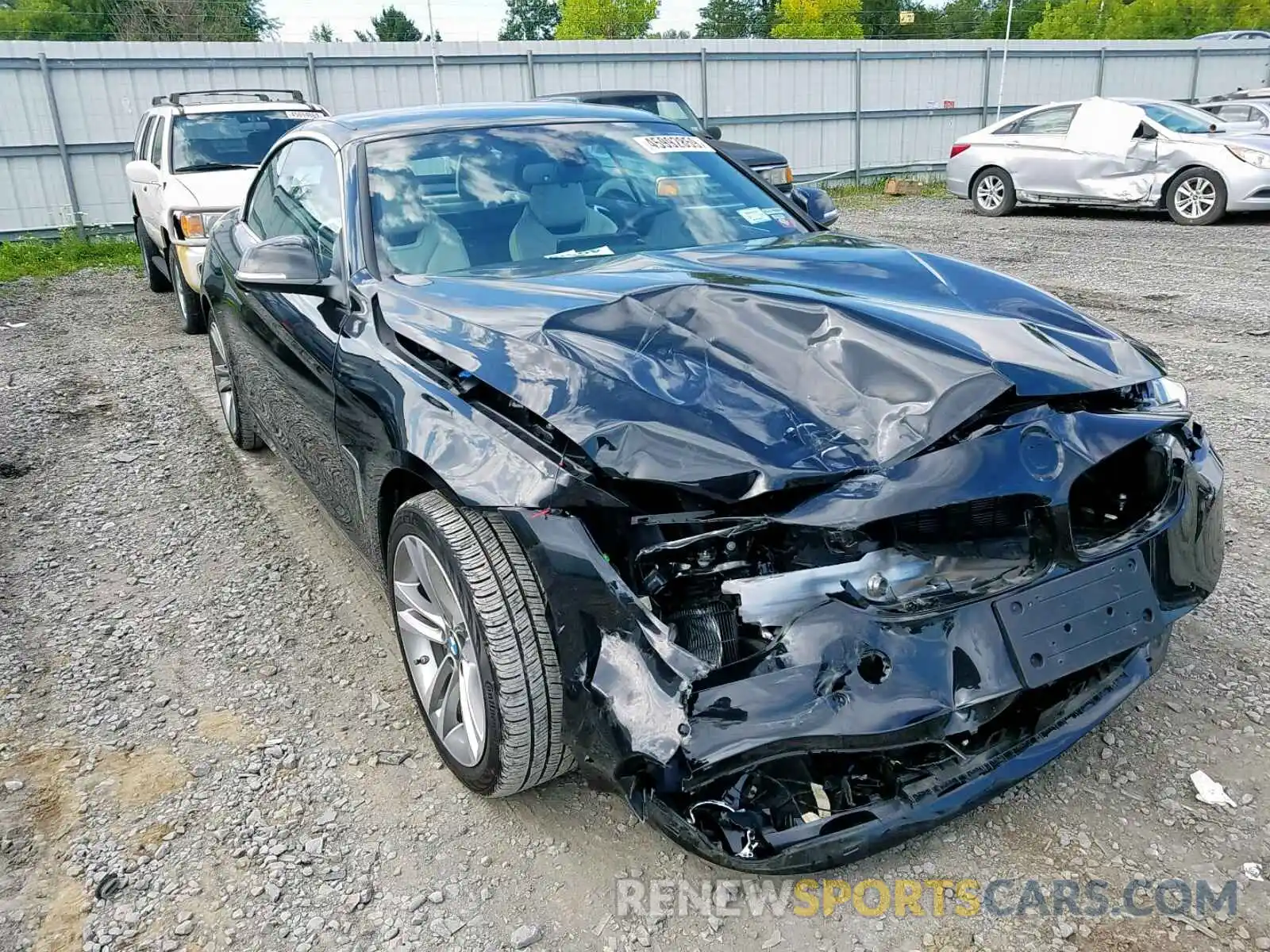 1 Photograph of a damaged car WBA4Z7C5XKEF55308 BMW 4 SERIES 2019