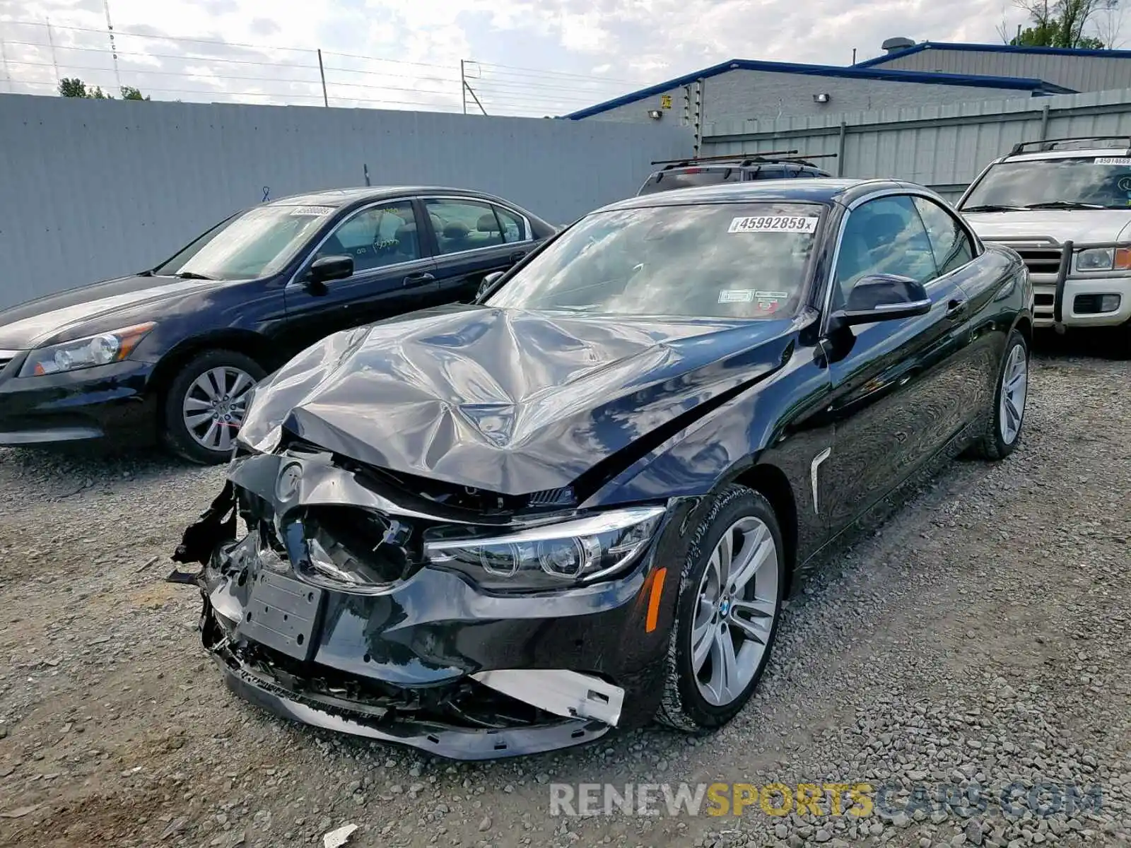2 Photograph of a damaged car WBA4Z7C5XKEF55308 BMW 4 SERIES 2019