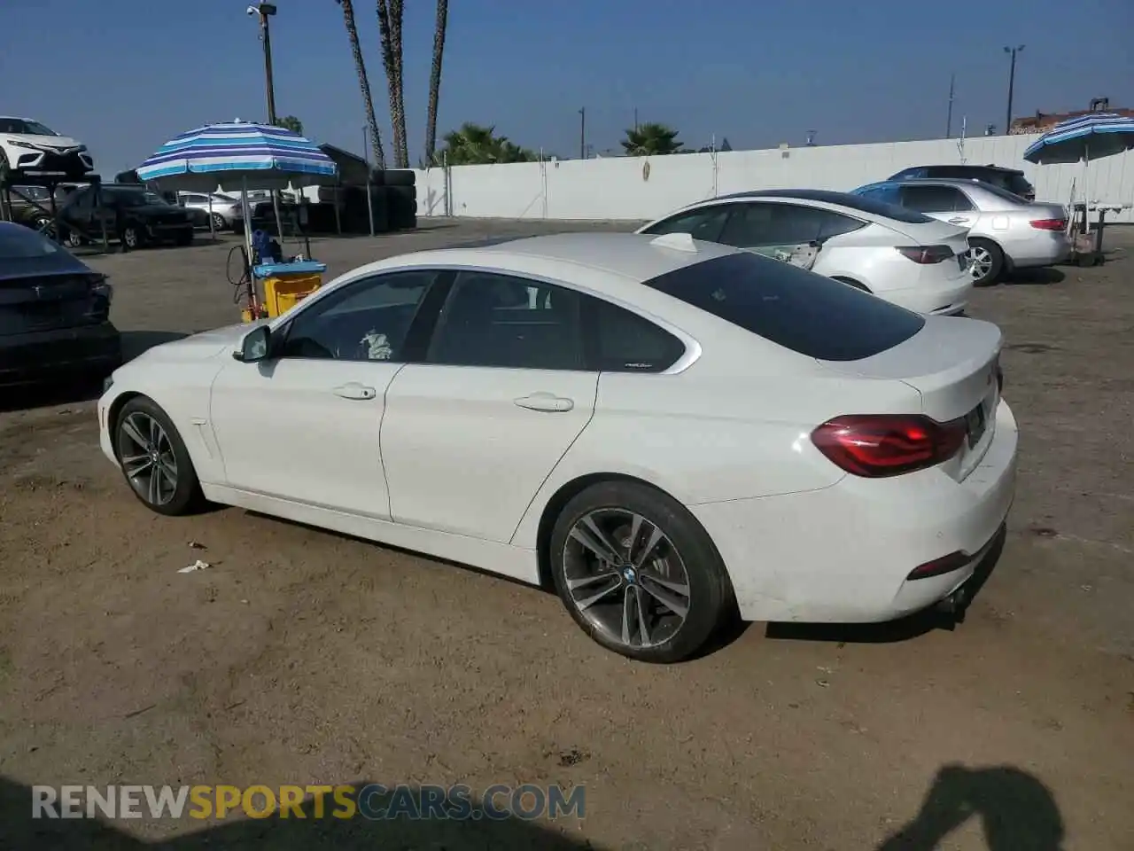 2 Photograph of a damaged car WBA4J1C01LBU67532 BMW 4 SERIES 2020