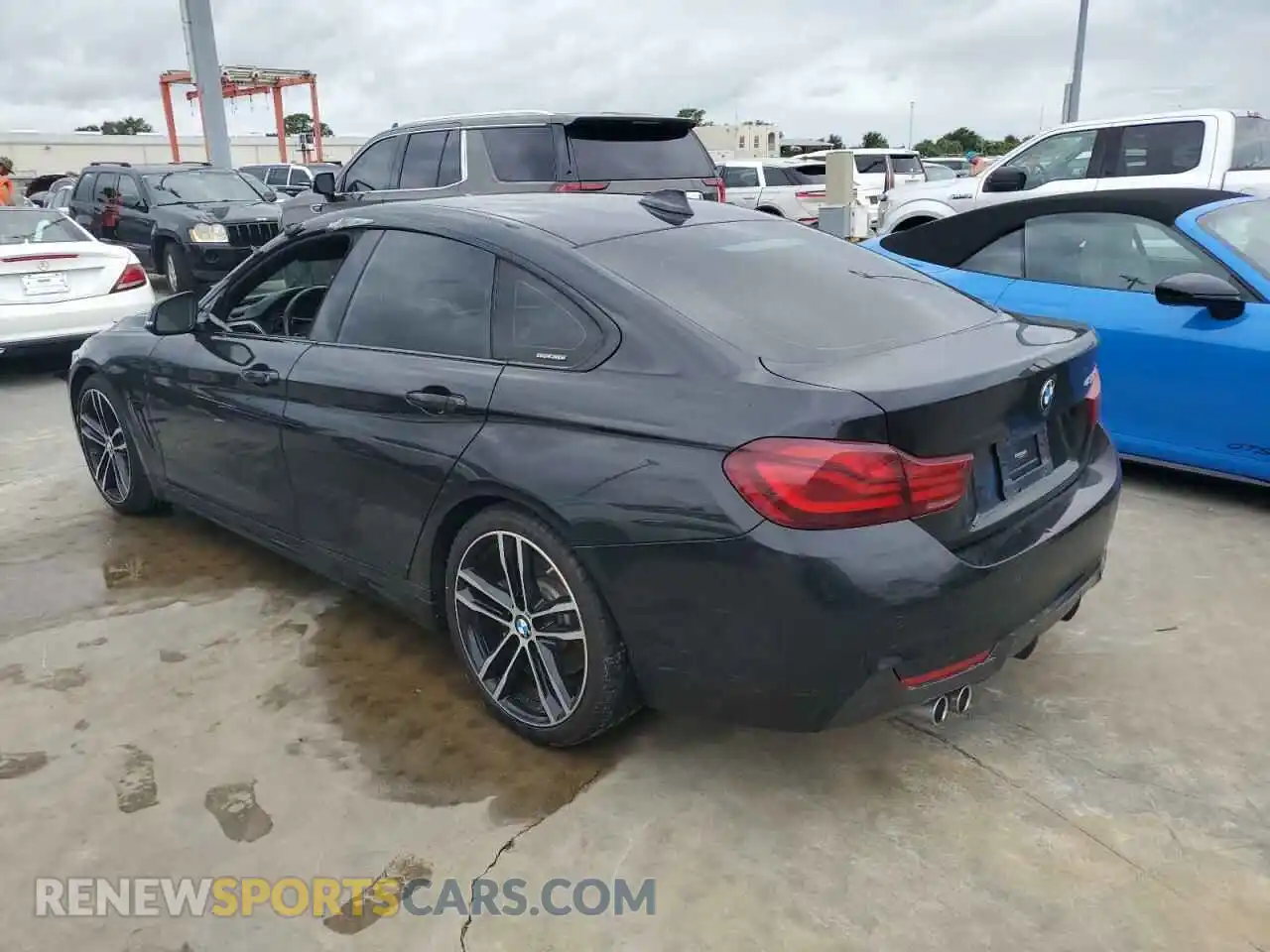 2 Photograph of a damaged car WBA4J1C02LBU67653 BMW 4 SERIES 2020