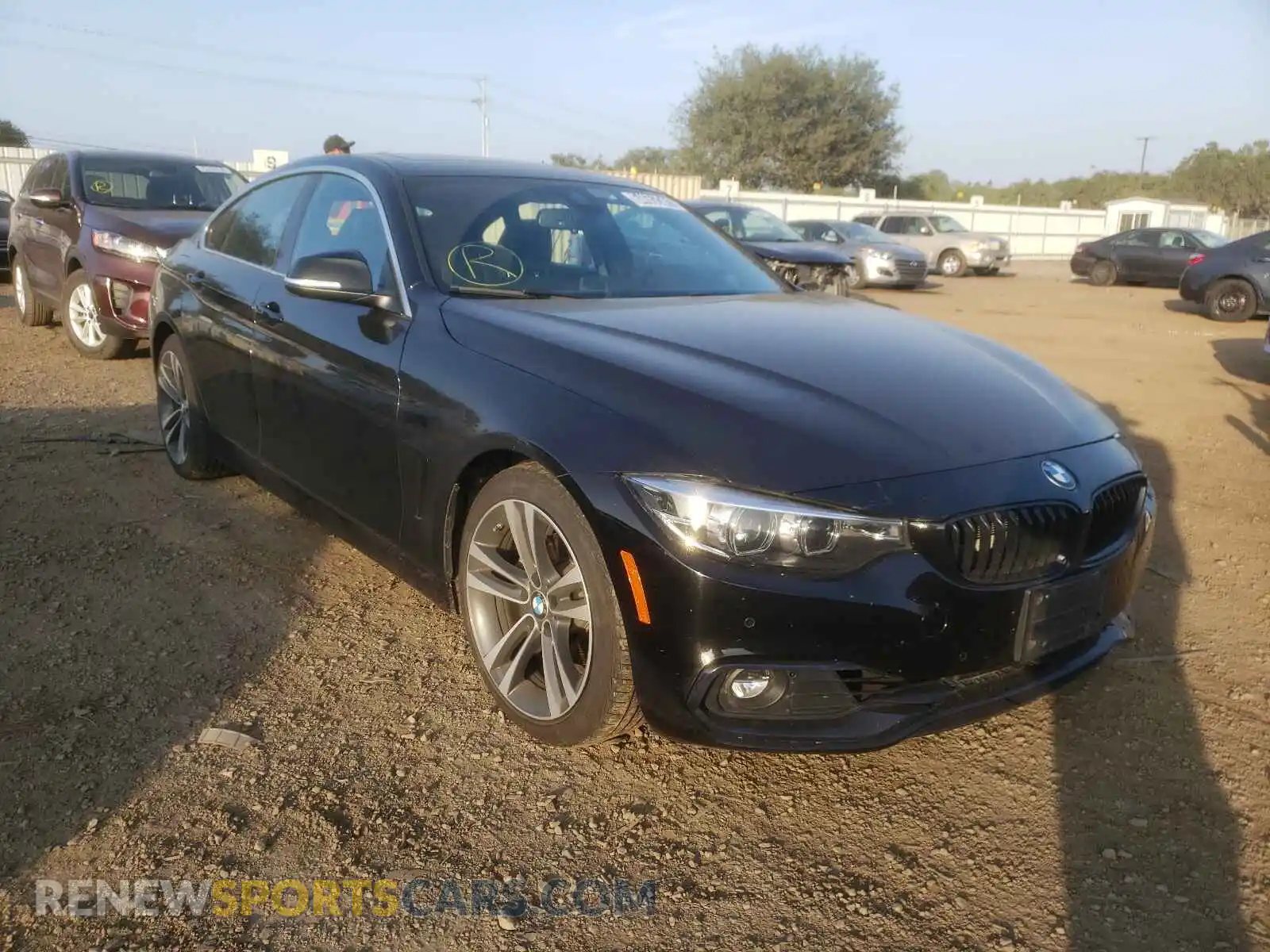 1 Photograph of a damaged car WBA4J1C03LCE48767 BMW 4 SERIES 2020