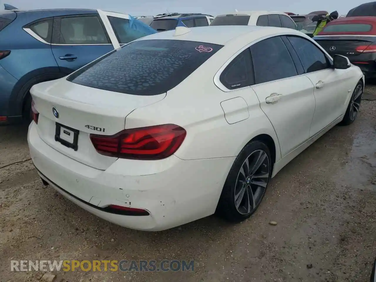 3 Photograph of a damaged car WBA4J1C04LBU68416 BMW 4 SERIES 2020
