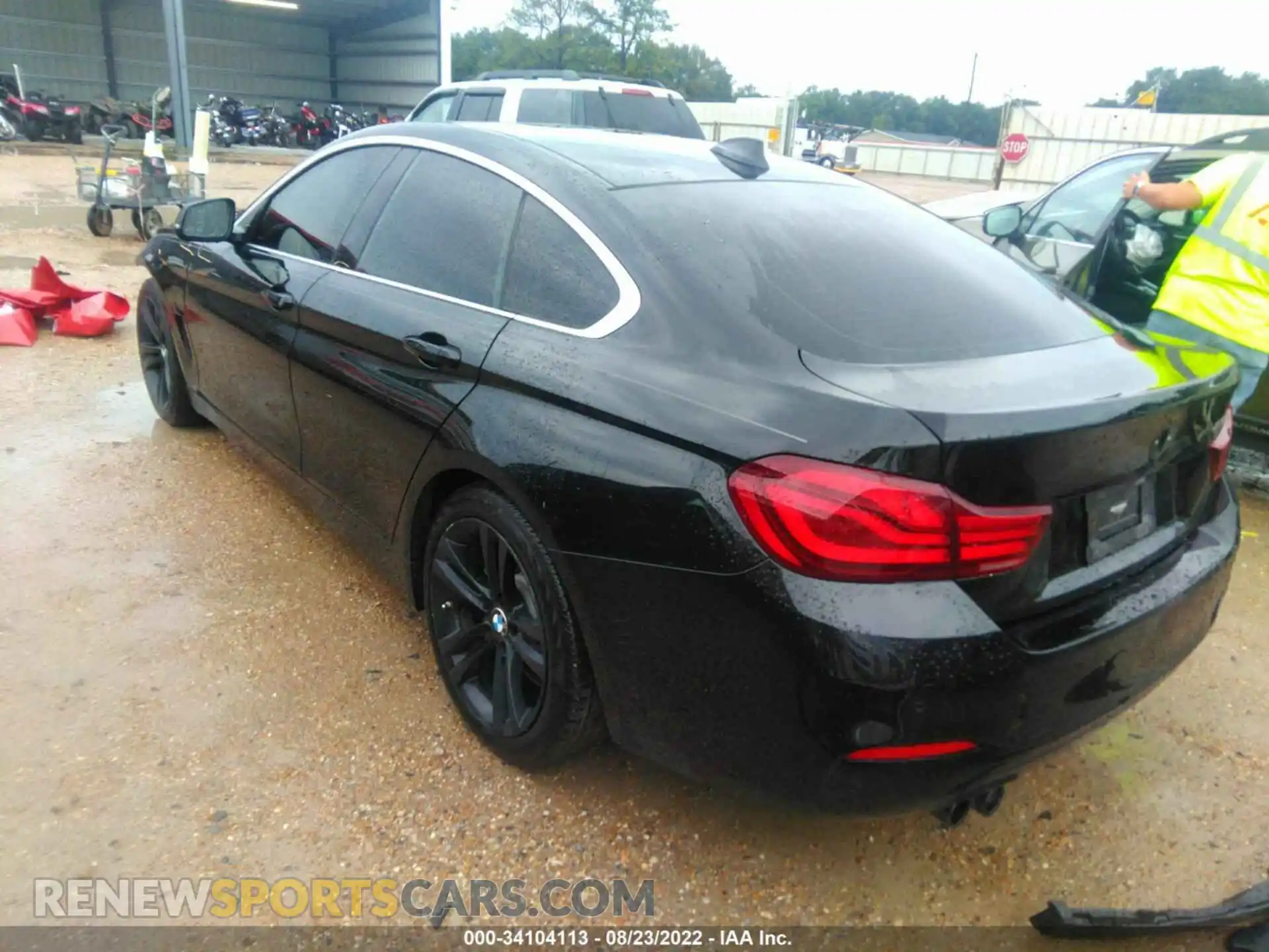 3 fotografías del automóvil dañado WBA4J1C06LCD48453 BMW 4 SERIES 2020