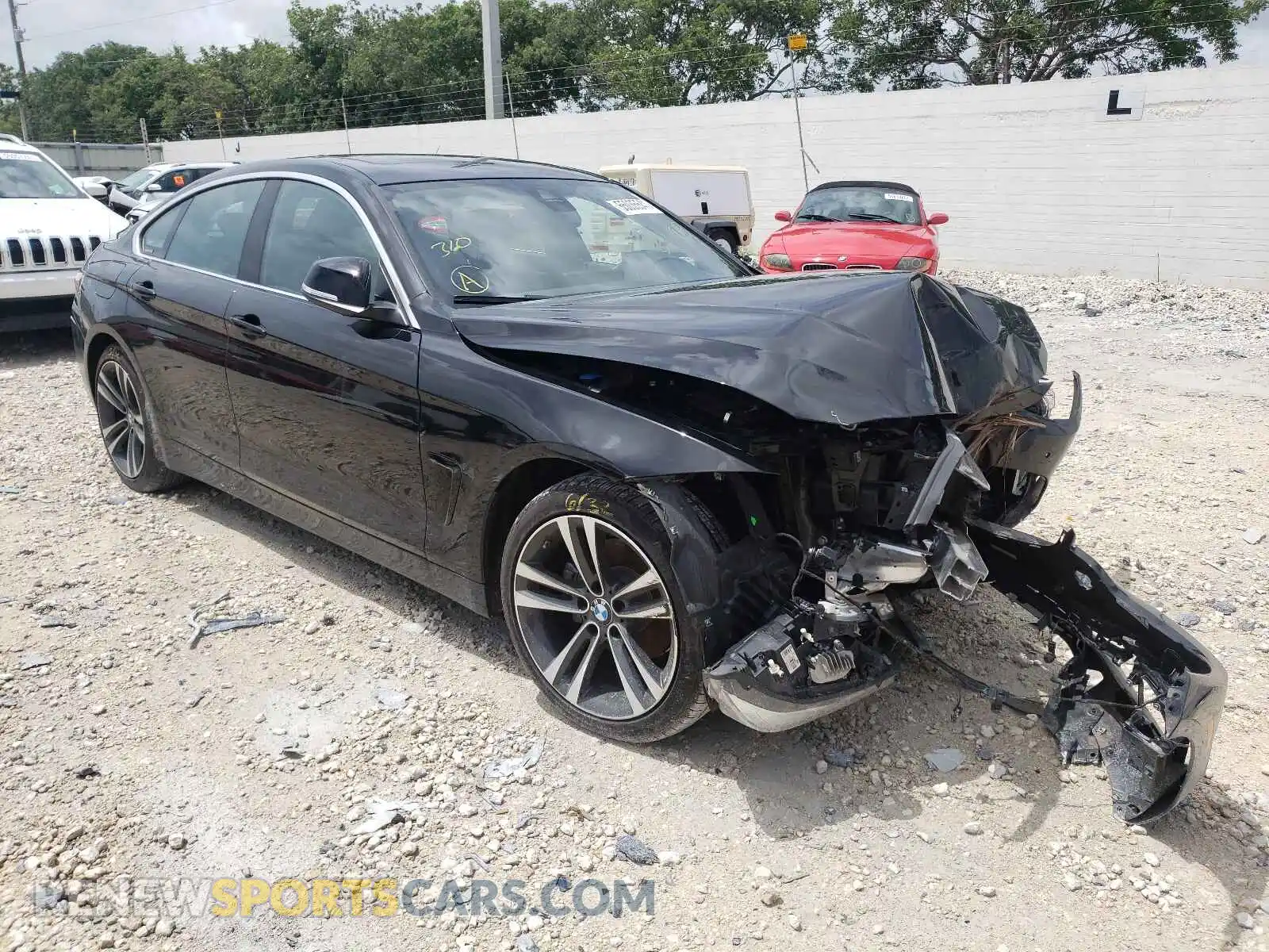 1 Photograph of a damaged car WBA4J1C09LBU68220 BMW 4 SERIES 2020