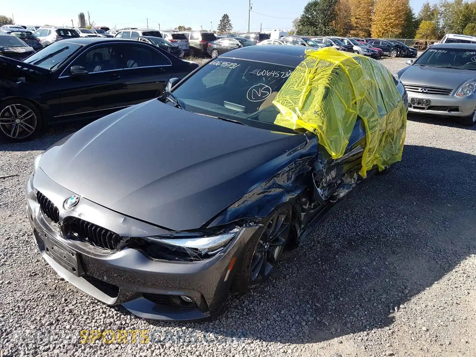 2 Photograph of a damaged car WBA4J3C00LCE39133 BMW 4 SERIES 2020