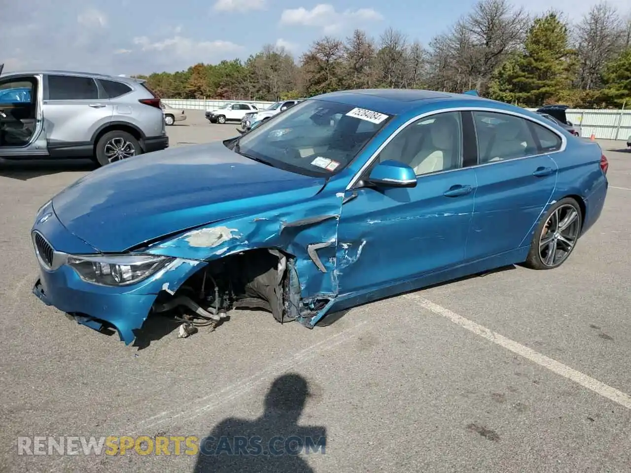 1 Photograph of a damaged car WBA4J3C08LBL11998 BMW 4 SERIES 2020