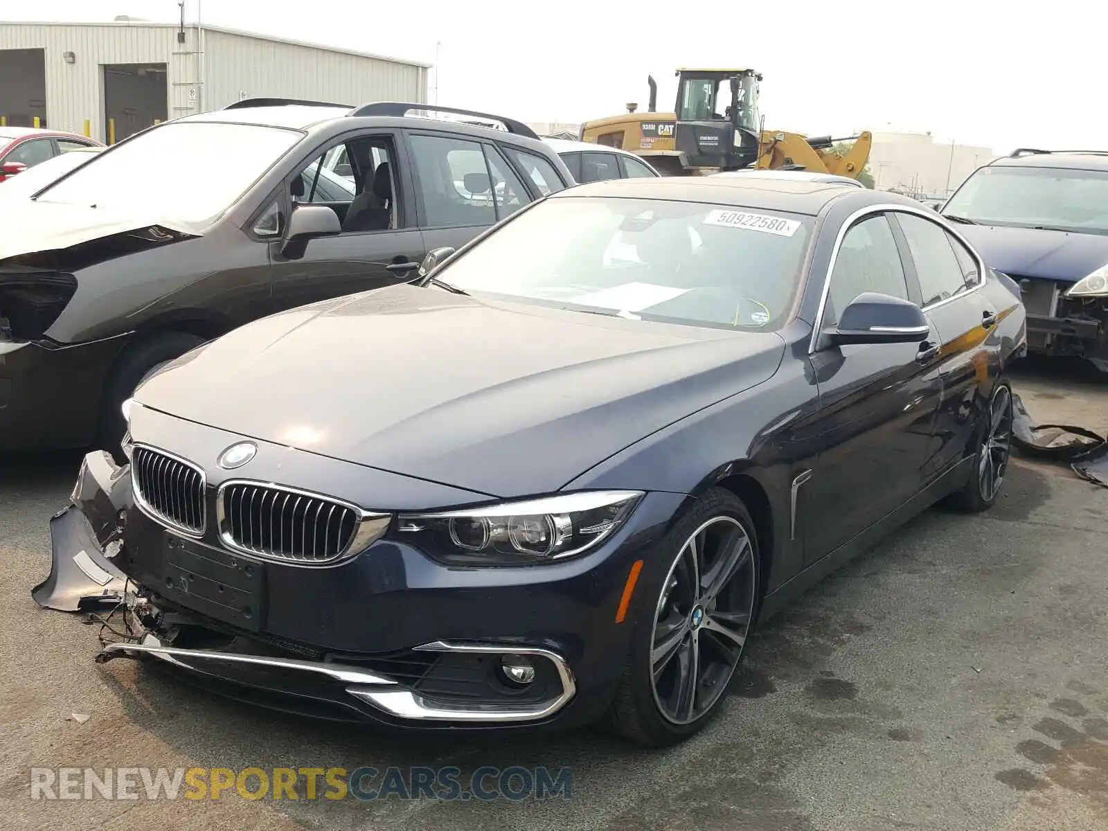2 Photograph of a damaged car WBA4J5C09LBU79208 BMW 4 SERIES 2020