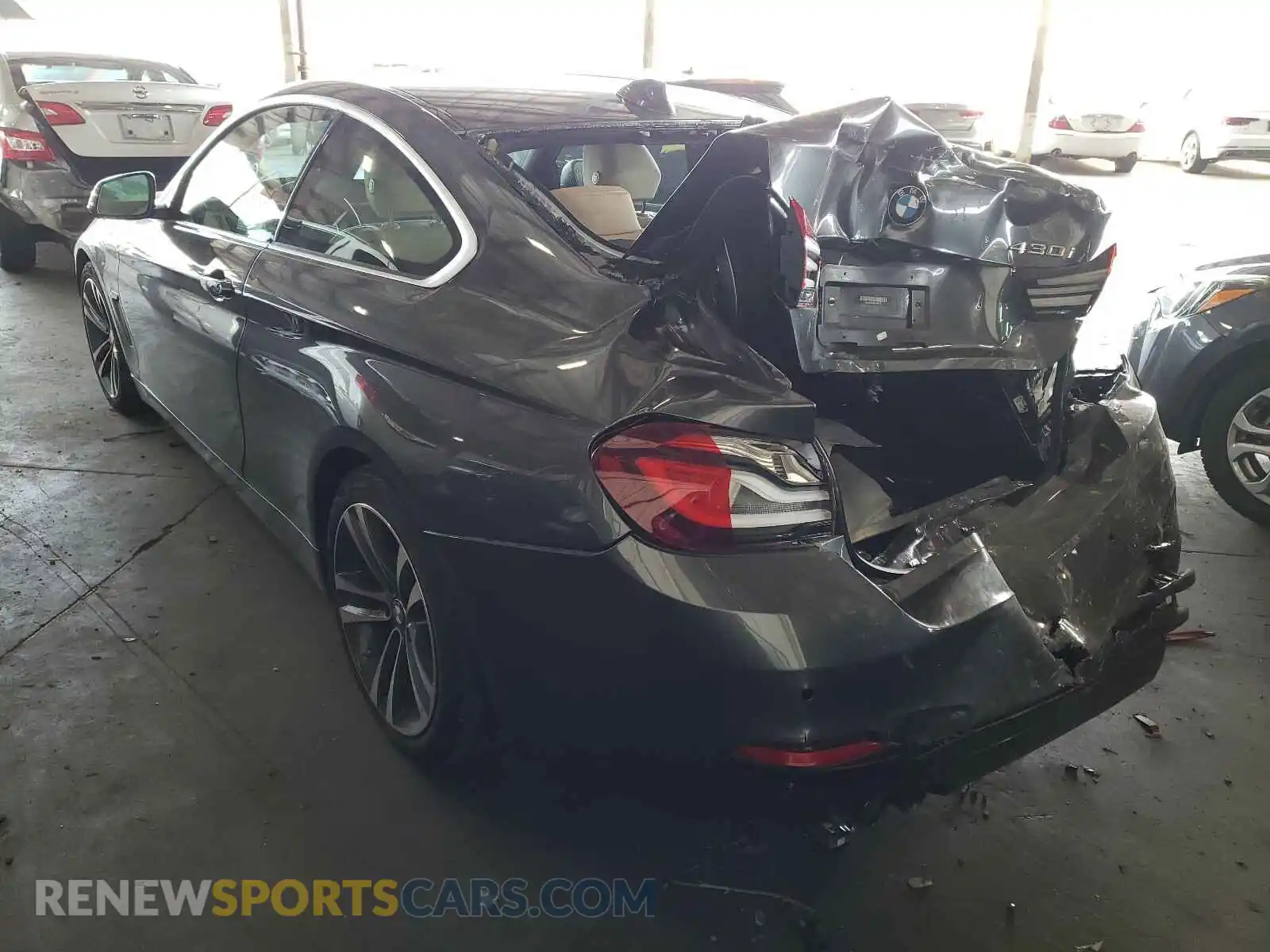 3 Photograph of a damaged car WBA4W3C02LFJ49246 BMW 4 SERIES 2020