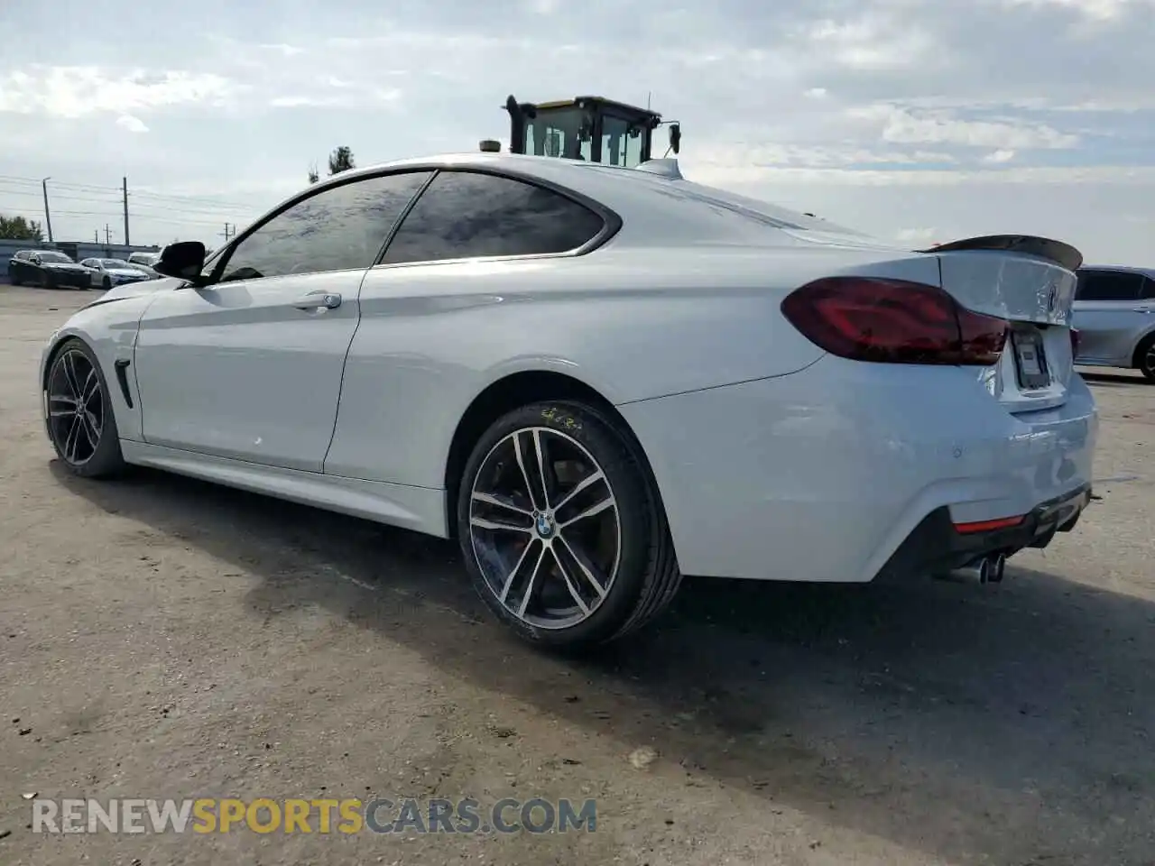 2 Photograph of a damaged car WBA4W3C03LFH55934 BMW 4 SERIES 2020