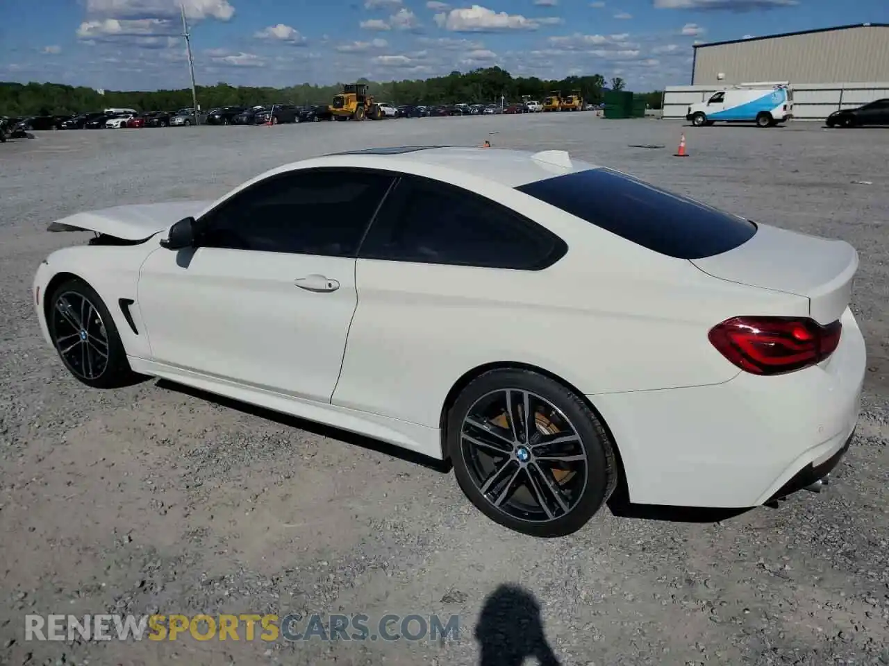2 Photograph of a damaged car WBA4W3C04LFJ79834 BMW 4 SERIES 2020