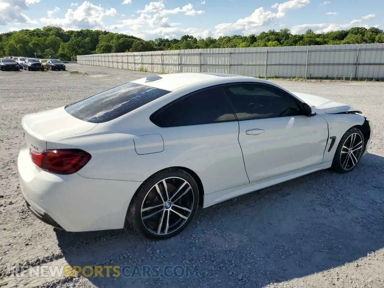 3 Photograph of a damaged car WBA4W3C04LFJ79834 BMW 4 SERIES 2020