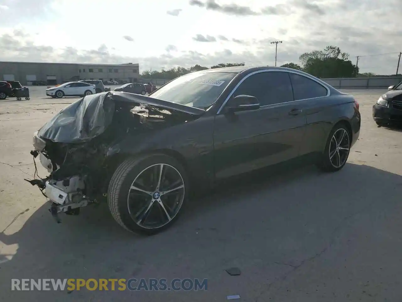 1 Photograph of a damaged car WBA4W3C05LFJ72875 BMW 4 SERIES 2020