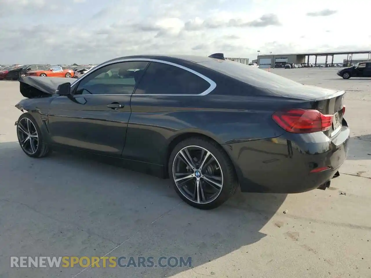 2 Photograph of a damaged car WBA4W3C05LFJ72875 BMW 4 SERIES 2020