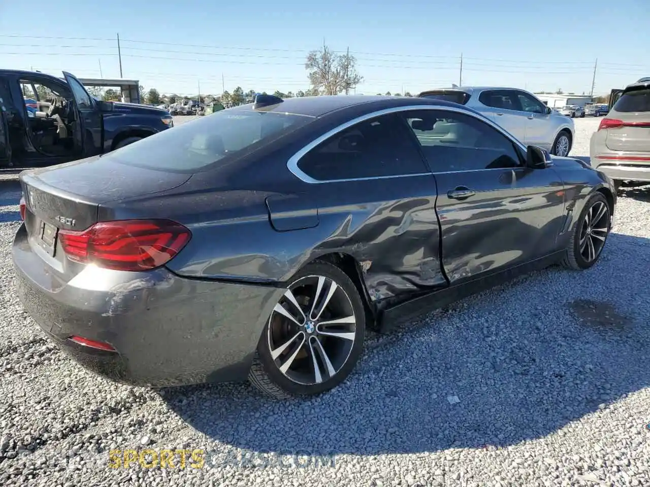 3 Photograph of a damaged car WBA4W5C06LAE51439 BMW 4 SERIES 2020