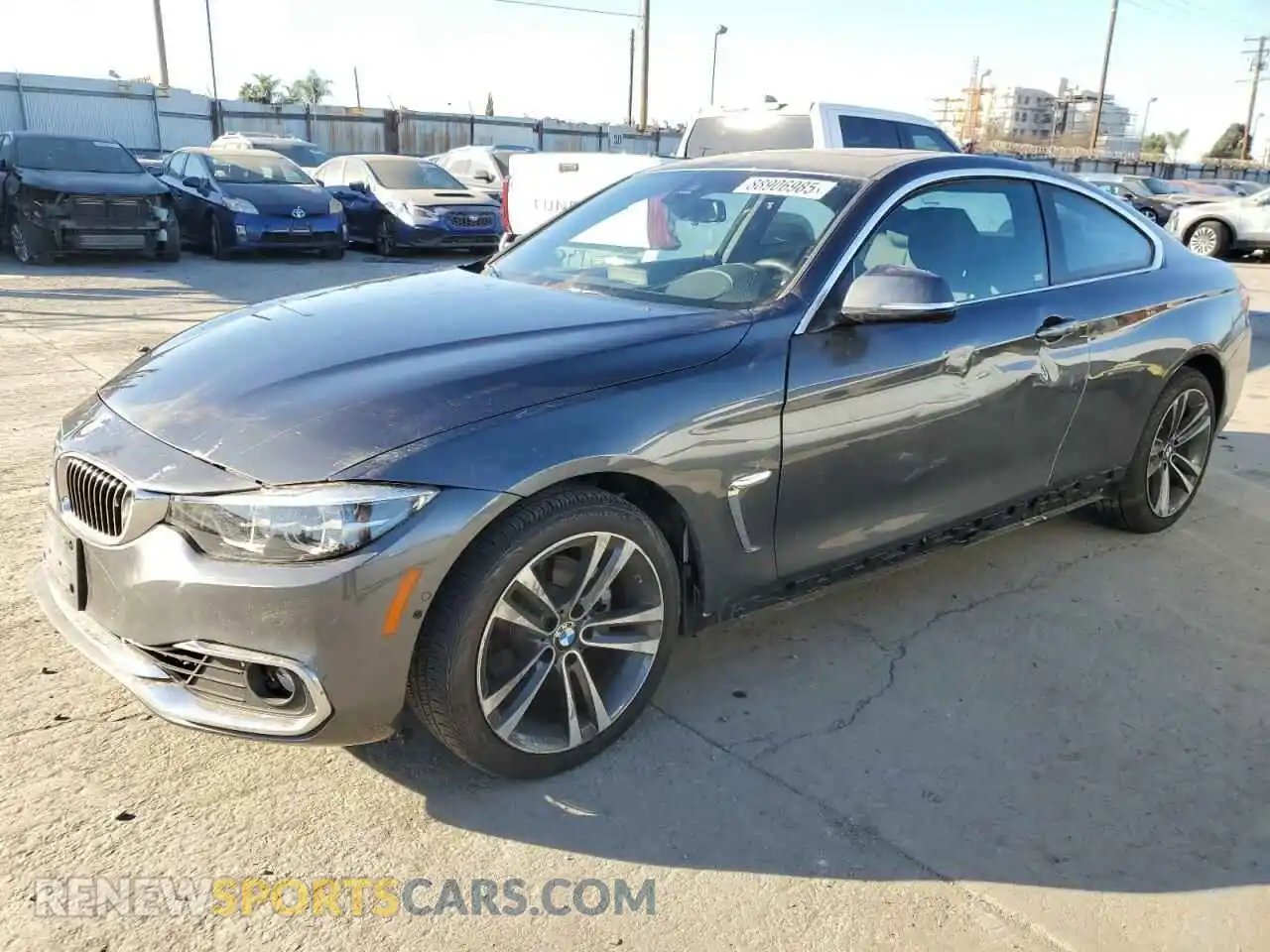 1 Photograph of a damaged car WBA4W5C07LFJ73859 BMW 4 SERIES 2020