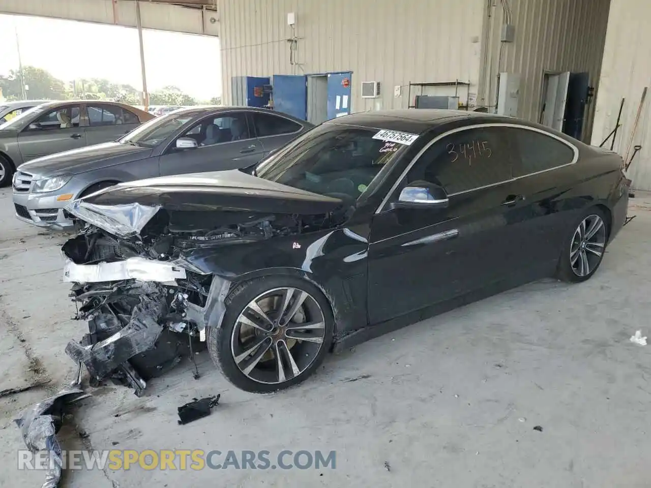 1 Photograph of a damaged car WBA4W7C00LFH07718 BMW 4 SERIES 2020