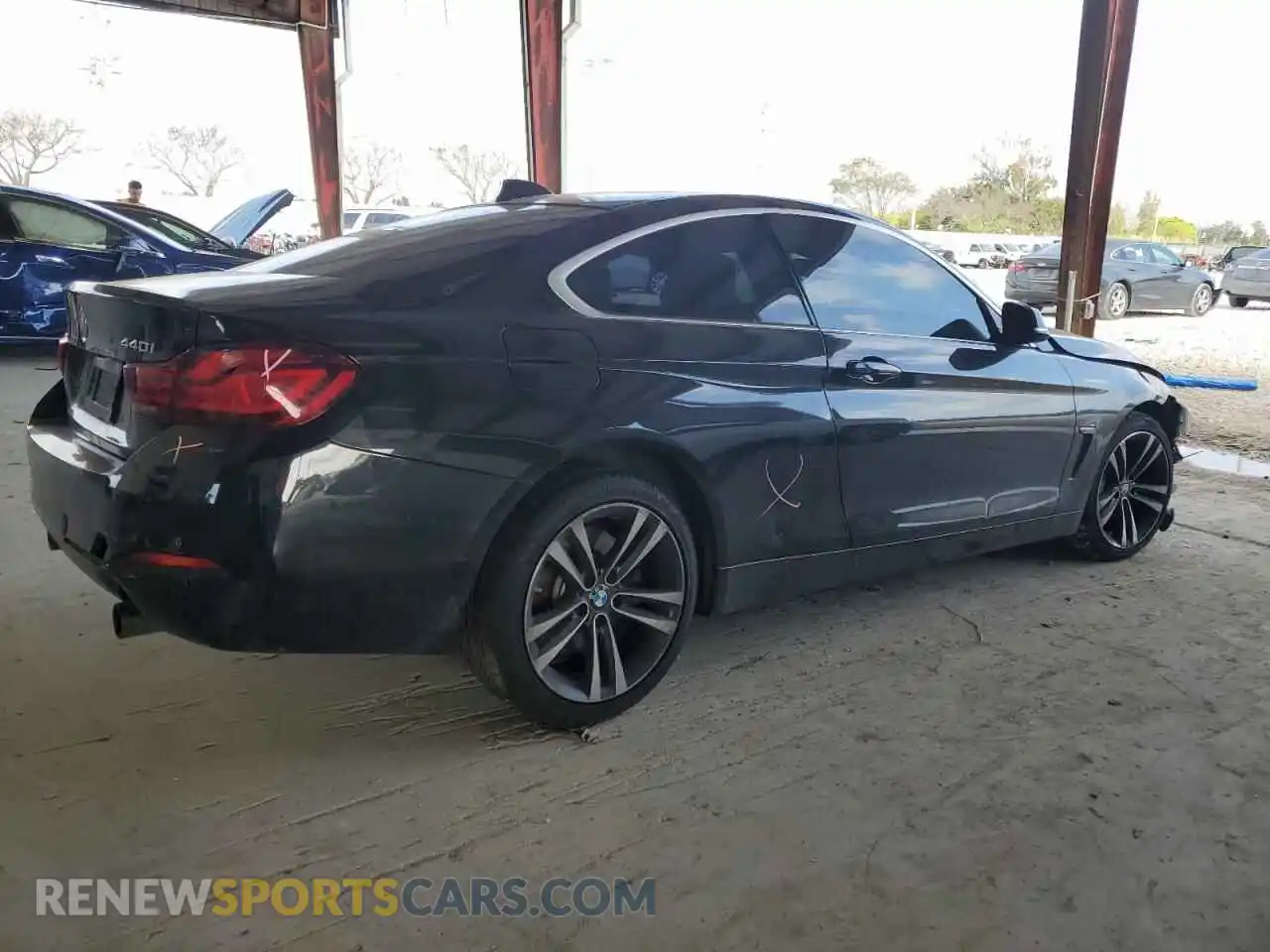 3 Photograph of a damaged car WBA4W7C00LFH07718 BMW 4 SERIES 2020