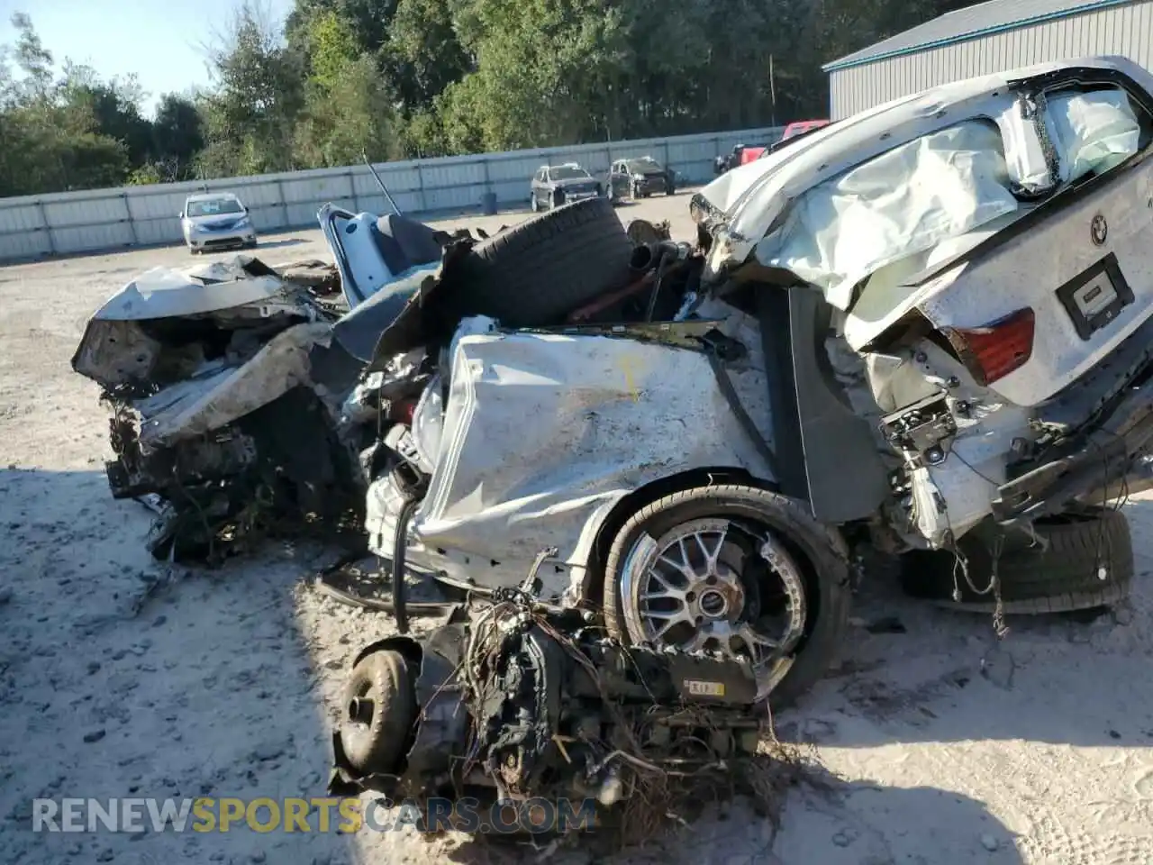 2 Photograph of a damaged car WBA4W7C07LFJ83738 BMW 4 SERIES 2020