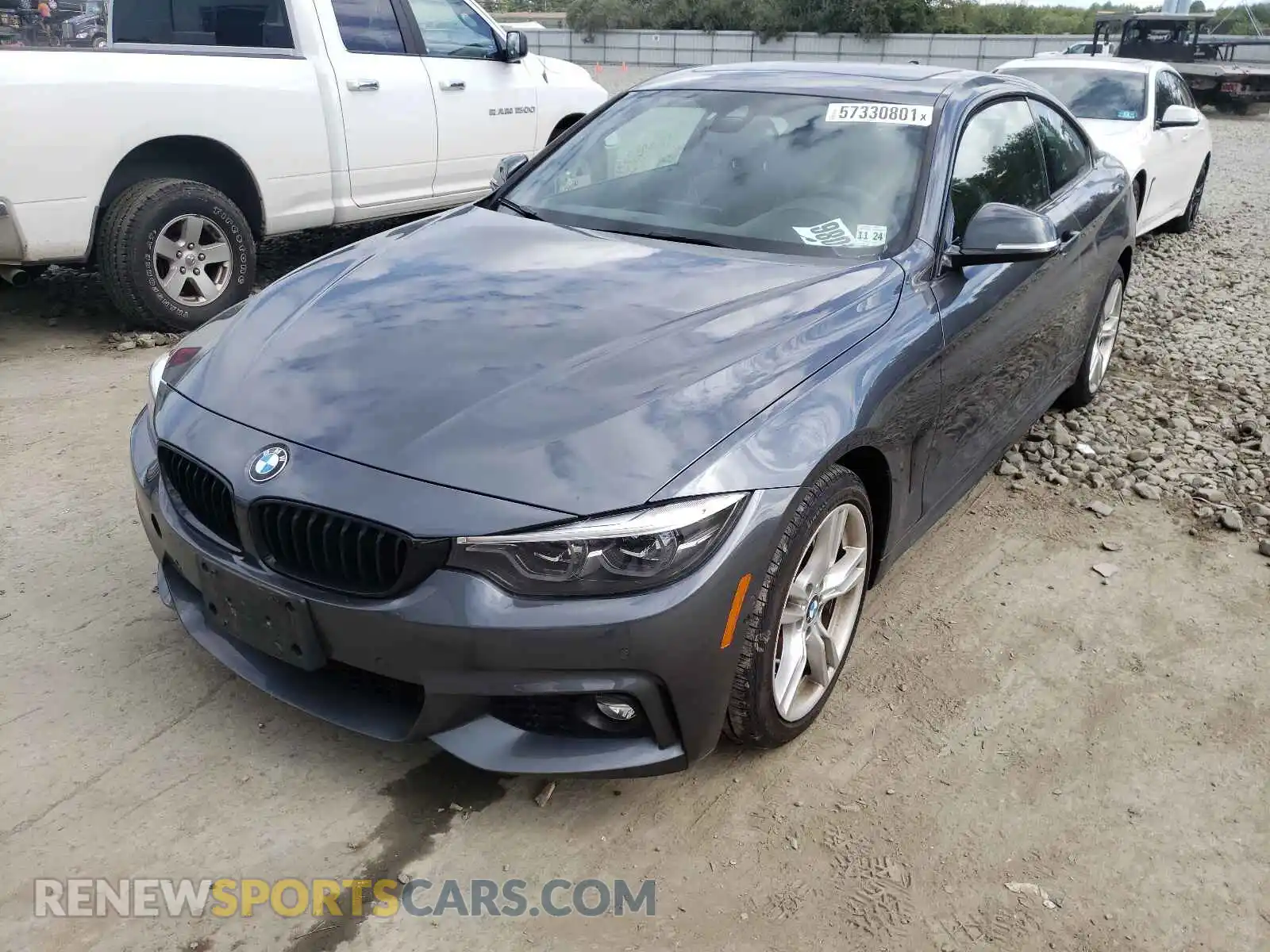 2 Photograph of a damaged car WBA4W9C01LFH84545 BMW 4 SERIES 2020