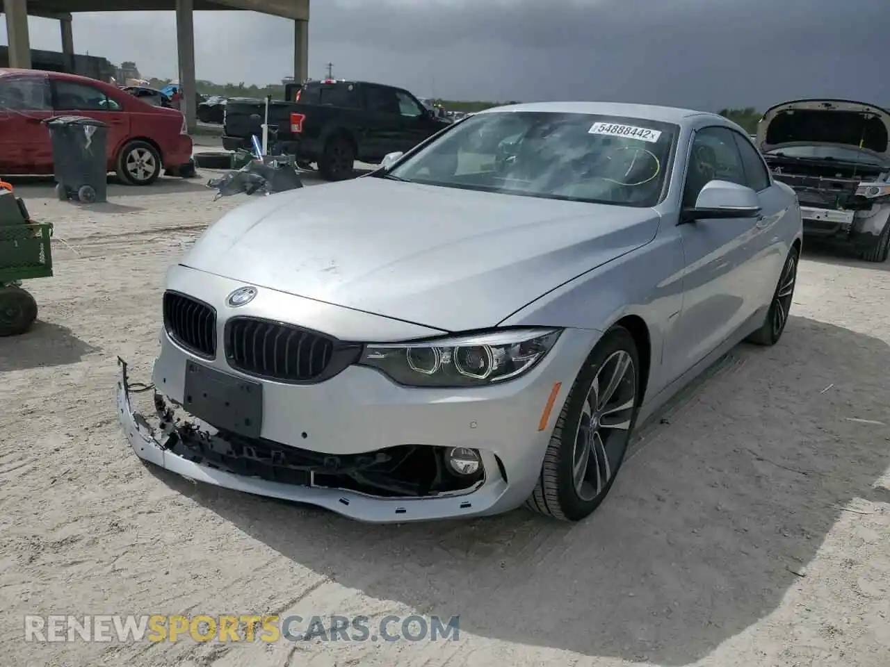 2 Photograph of a damaged car WBA4Z1C00L5N66561 BMW 4 SERIES 2020