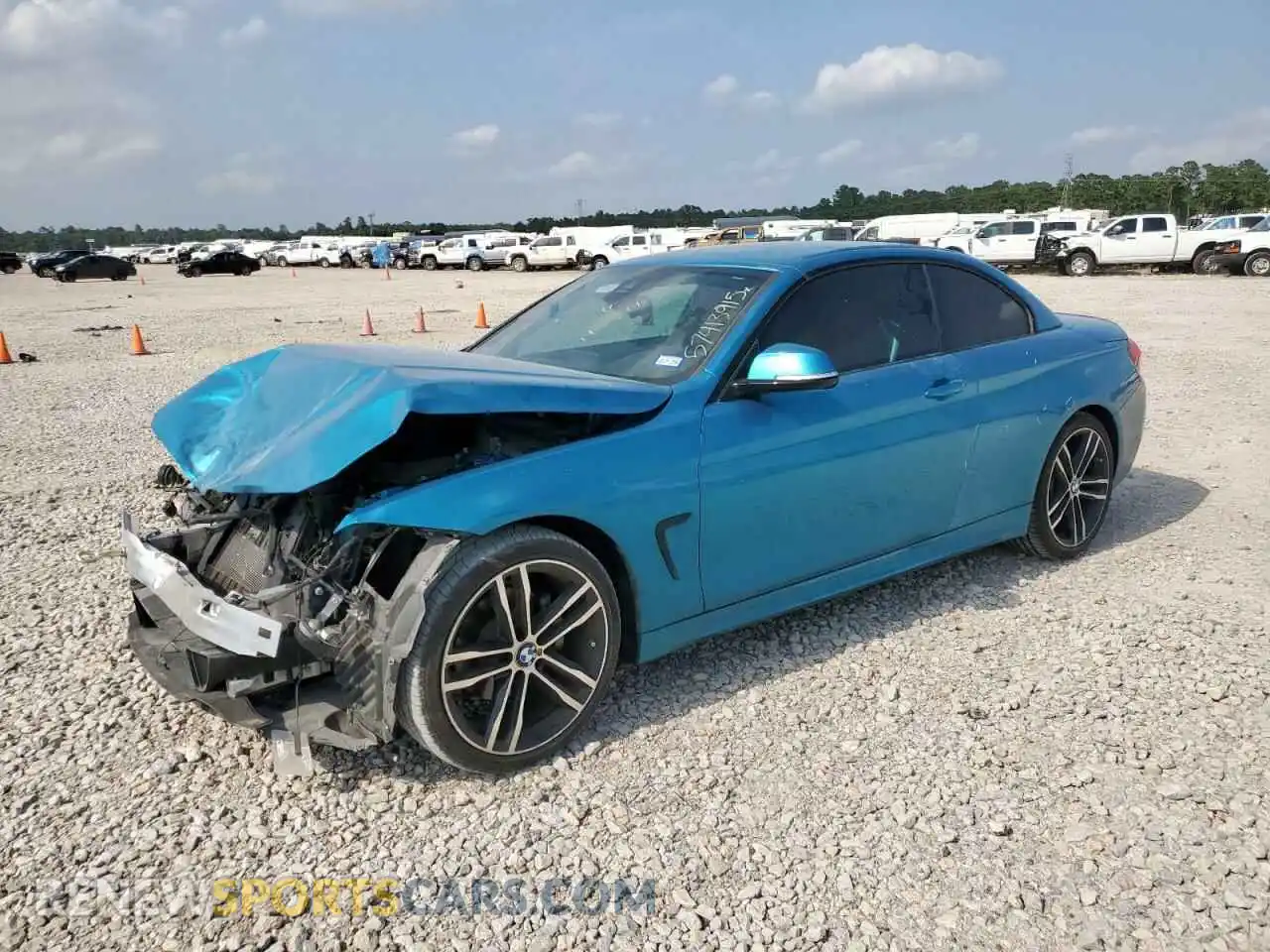 1 Photograph of a damaged car WBA4Z1C01L5N57951 BMW 4 SERIES 2020