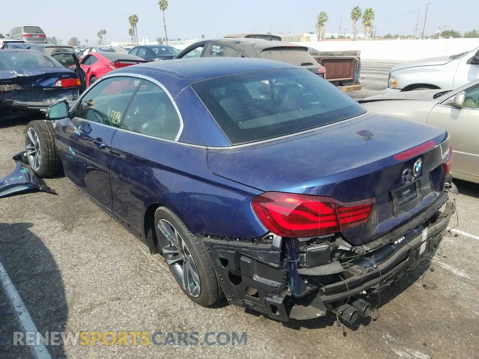 3 Фотография поврежденного автомобиля WBA4Z1C01L5P40010 BMW 4 SERIES 2020