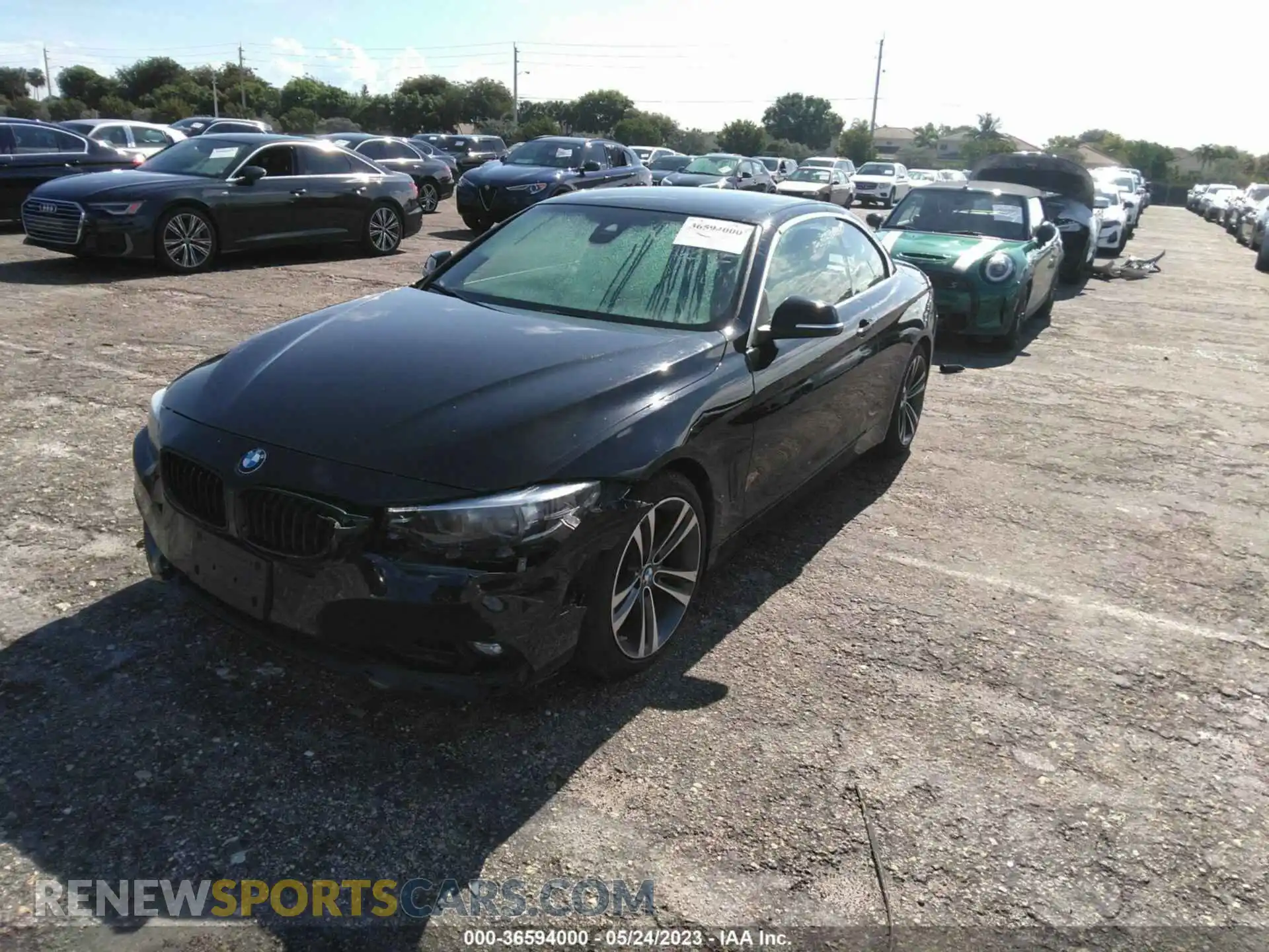 2 Photograph of a damaged car WBA4Z1C04L5N67616 BMW 4 SERIES 2020