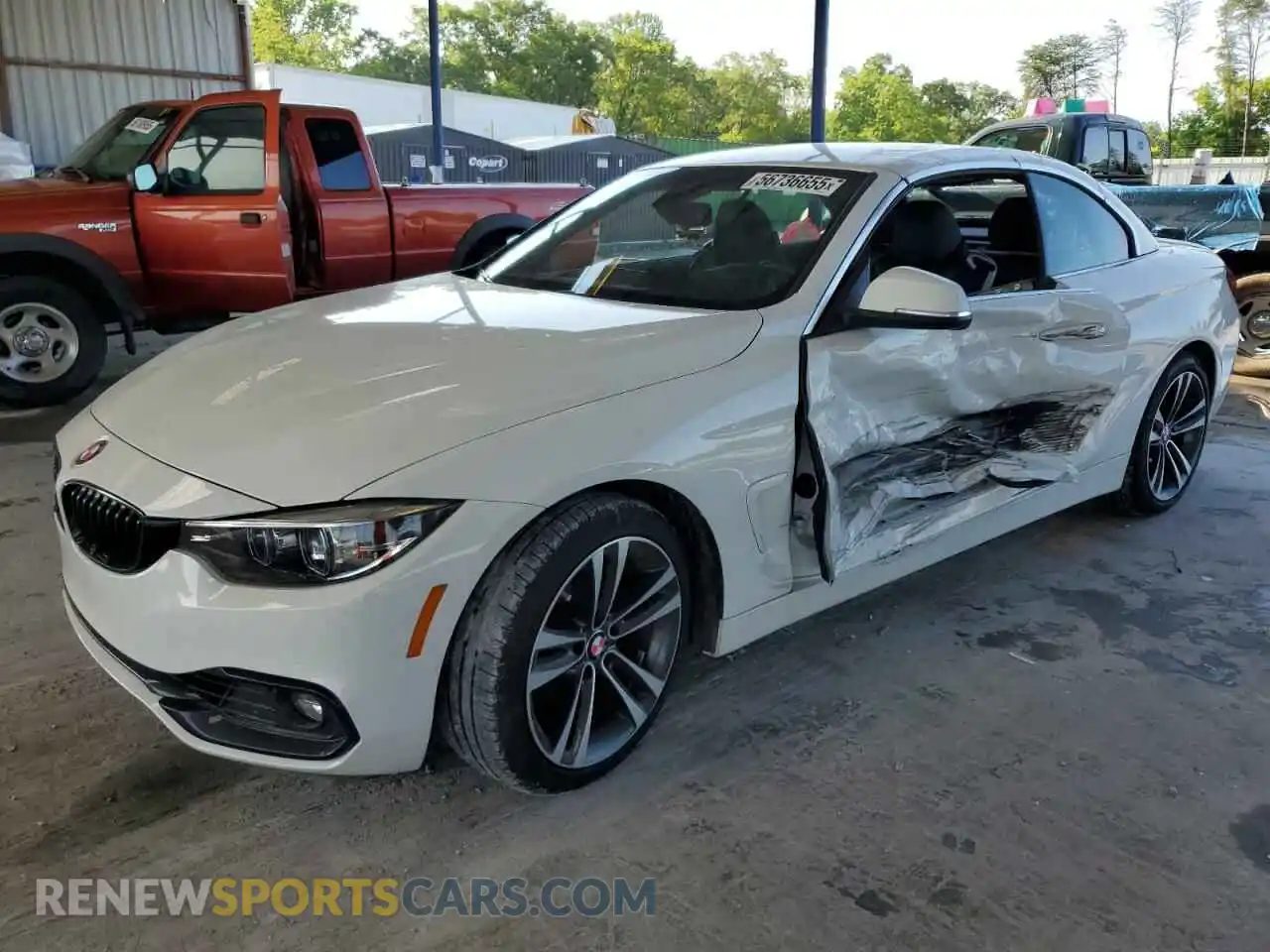 1 Photograph of a damaged car WBA4Z1C08L5N49393 BMW 4 SERIES 2020