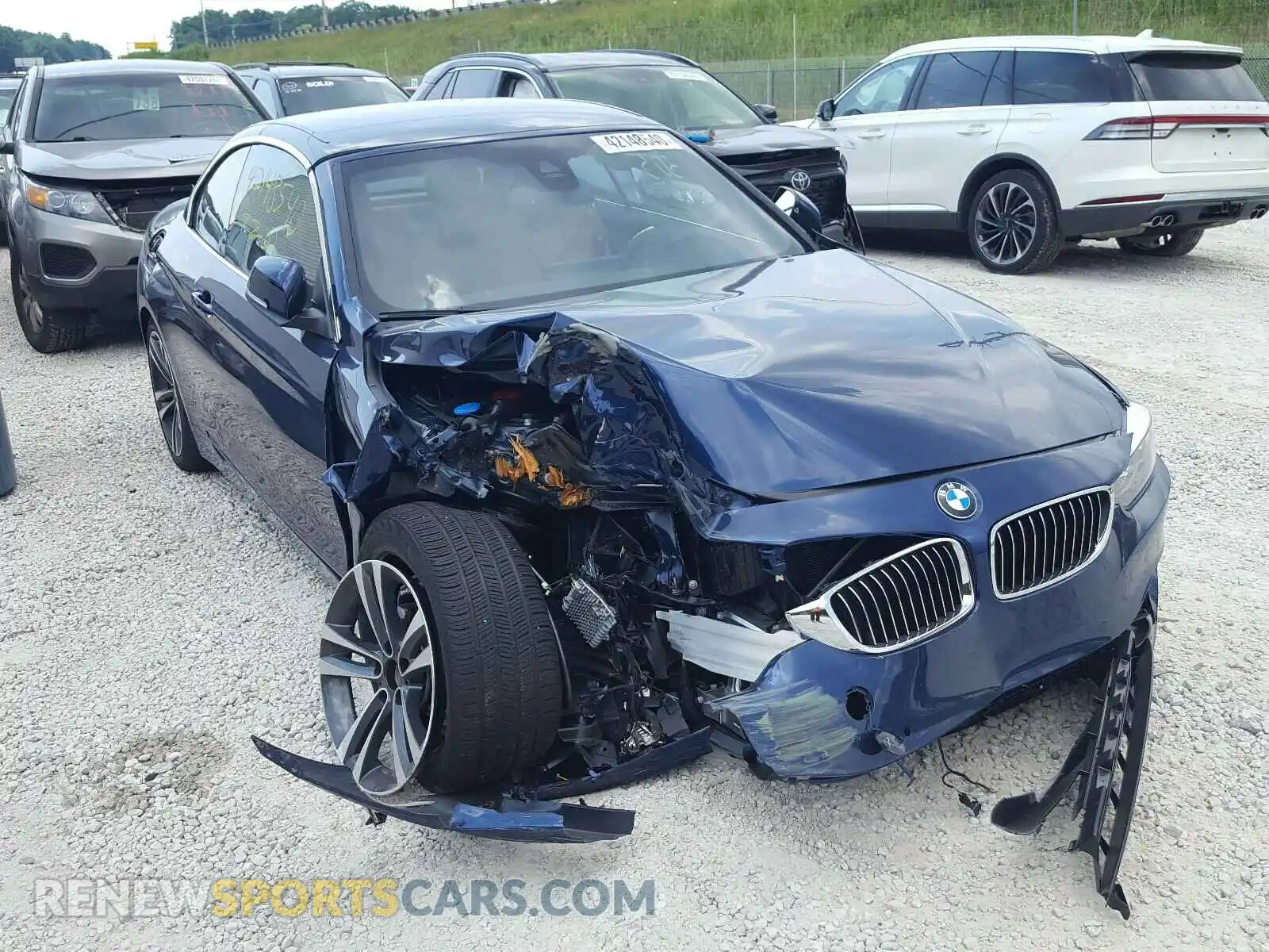 1 fotografías del automóvil dañado WBA4Z3C03L5R46392 BMW 4 SERIES 2020