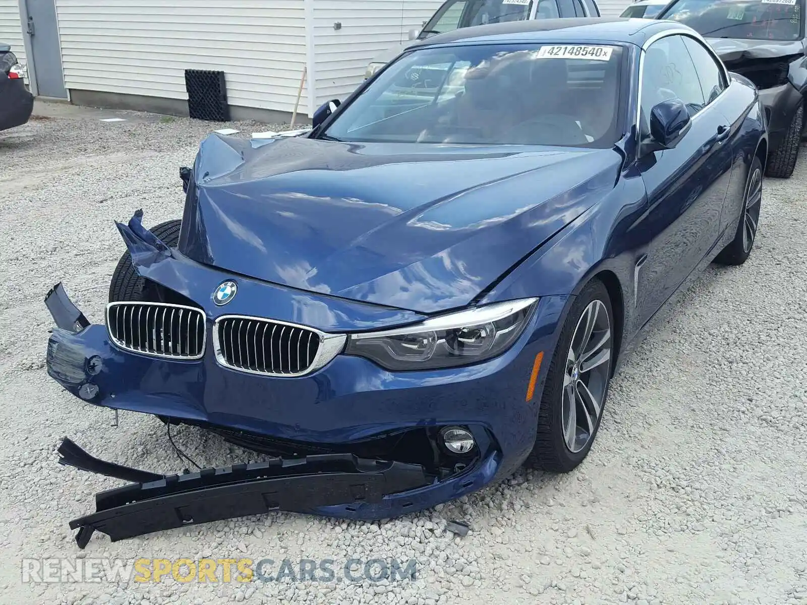 2 fotografías del automóvil dañado WBA4Z3C03L5R46392 BMW 4 SERIES 2020