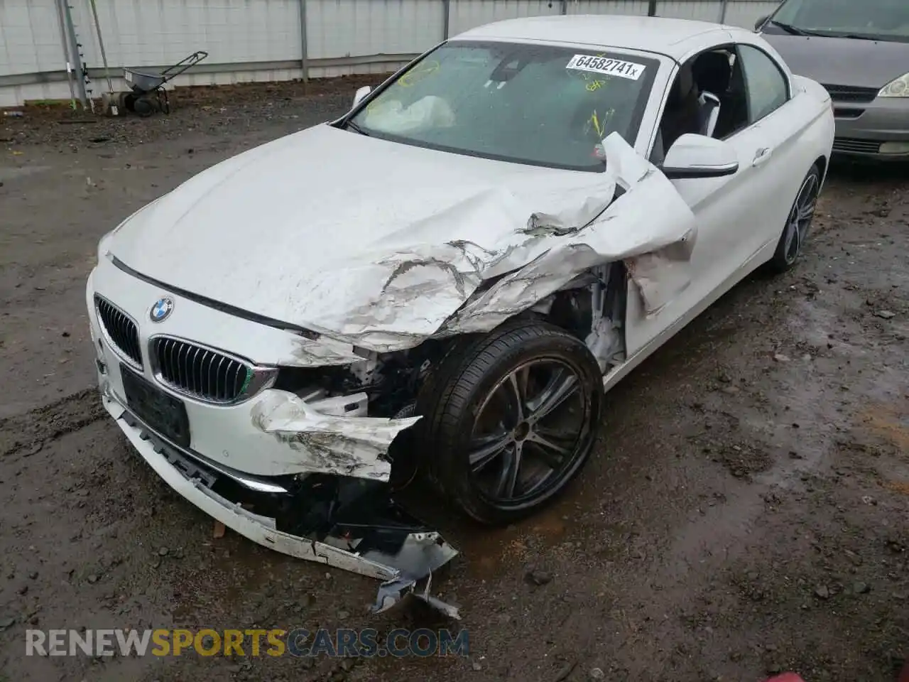 2 Photograph of a damaged car WBA4Z3C08L5P09736 BMW 4 SERIES 2020