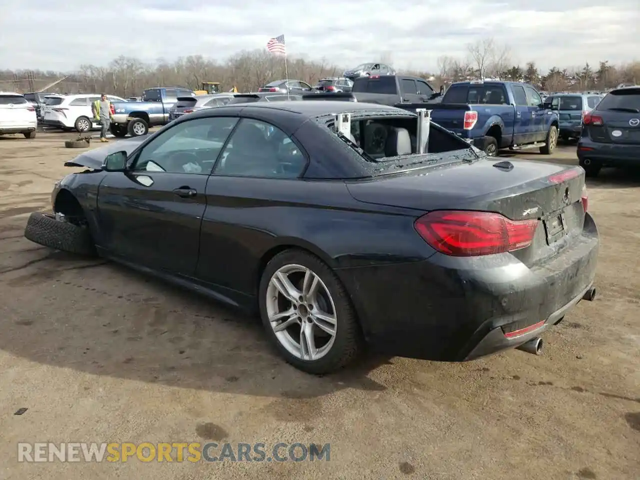 2 Photograph of a damaged car WBA4Z7C00L5N02457 BMW 4 SERIES 2020