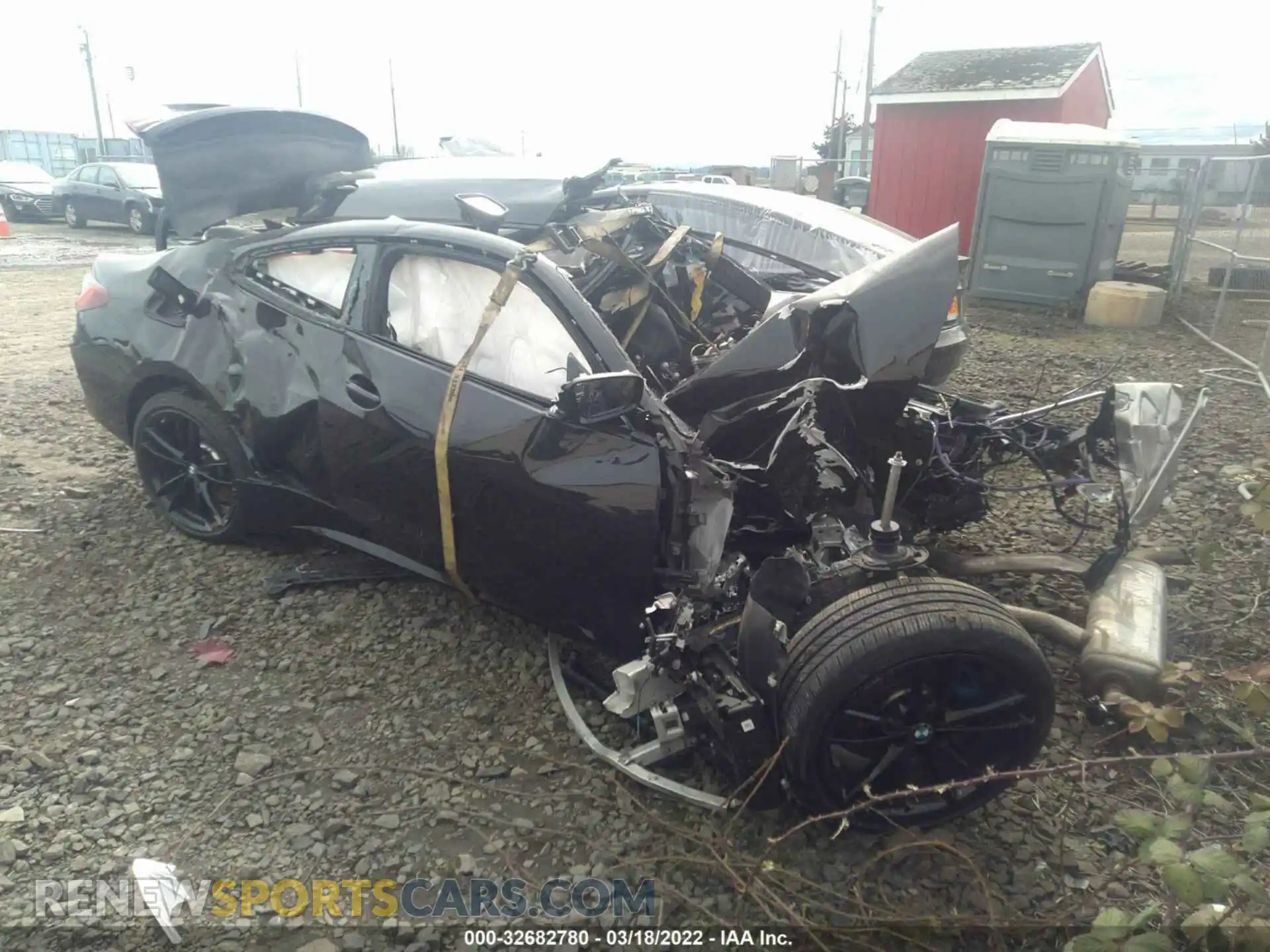 1 Photograph of a damaged car WBA13AR05MCG28516 BMW 4 SERIES 2021