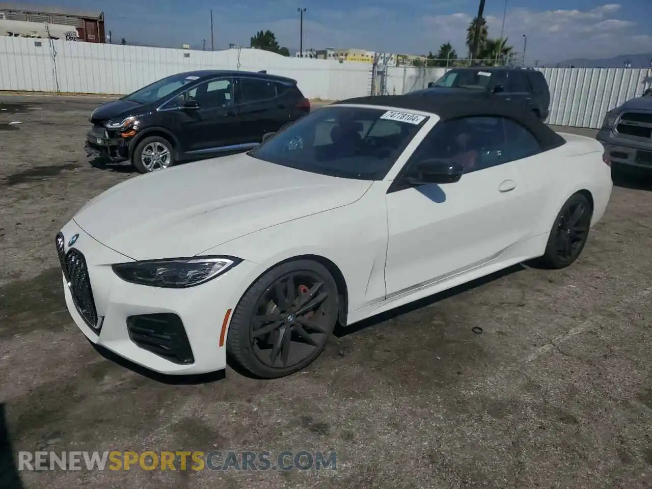 1 Photograph of a damaged car WBA23AT01MCG84238 BMW 4 SERIES 2021