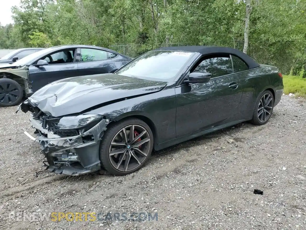1 Photograph of a damaged car WBA23AT02MCH08479 BMW 4 SERIES 2021