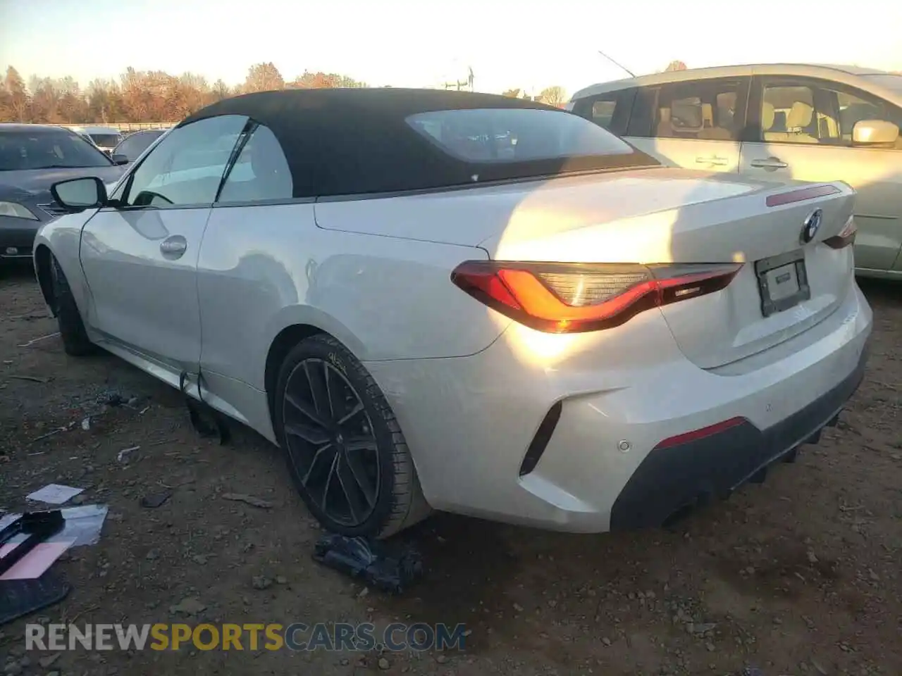 3 Photograph of a damaged car WBA23AT03MCG68316 BMW 4 SERIES 2021
