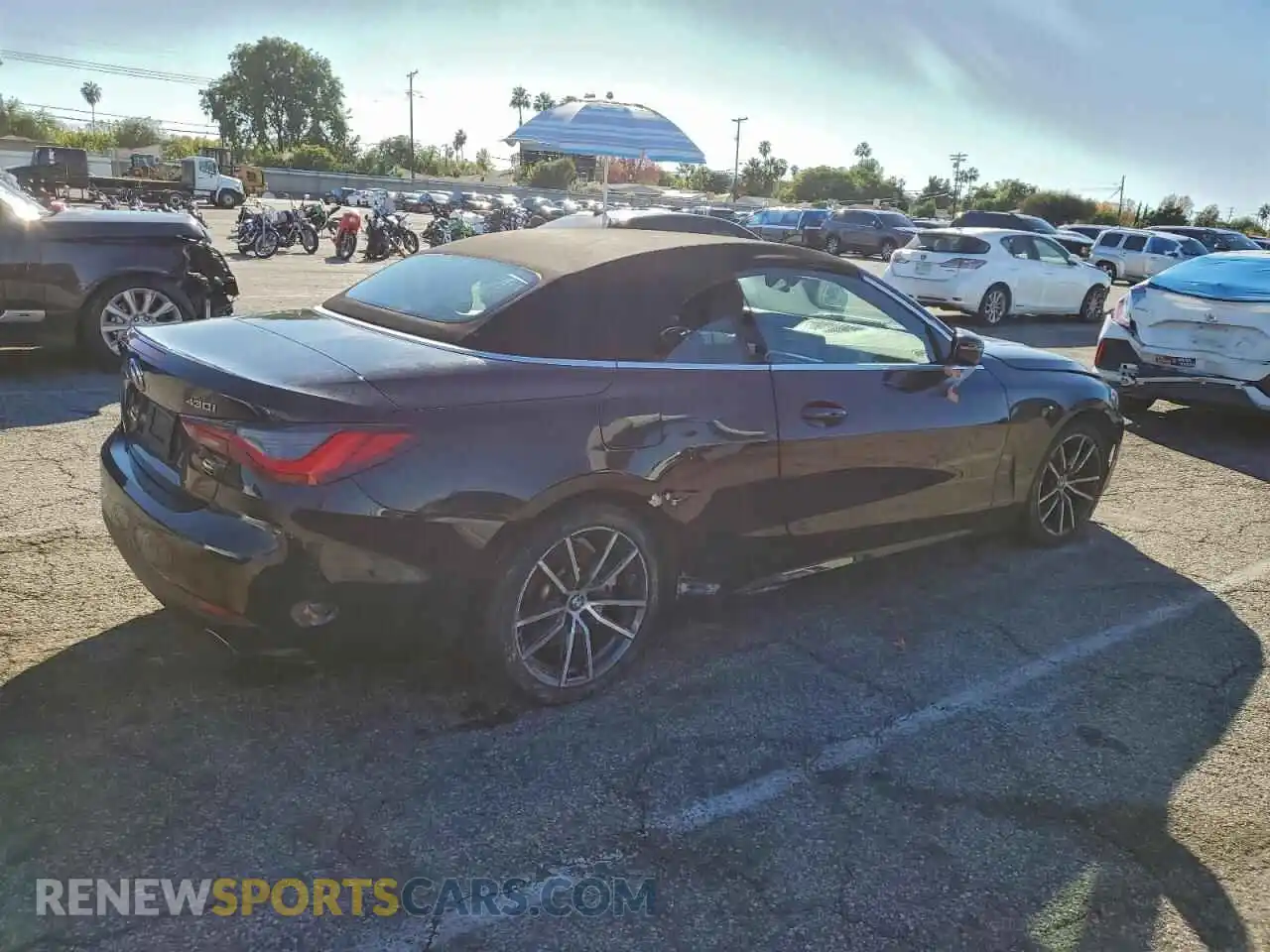 3 Photograph of a damaged car WBA23AT03MCG93782 BMW 4 SERIES 2021
