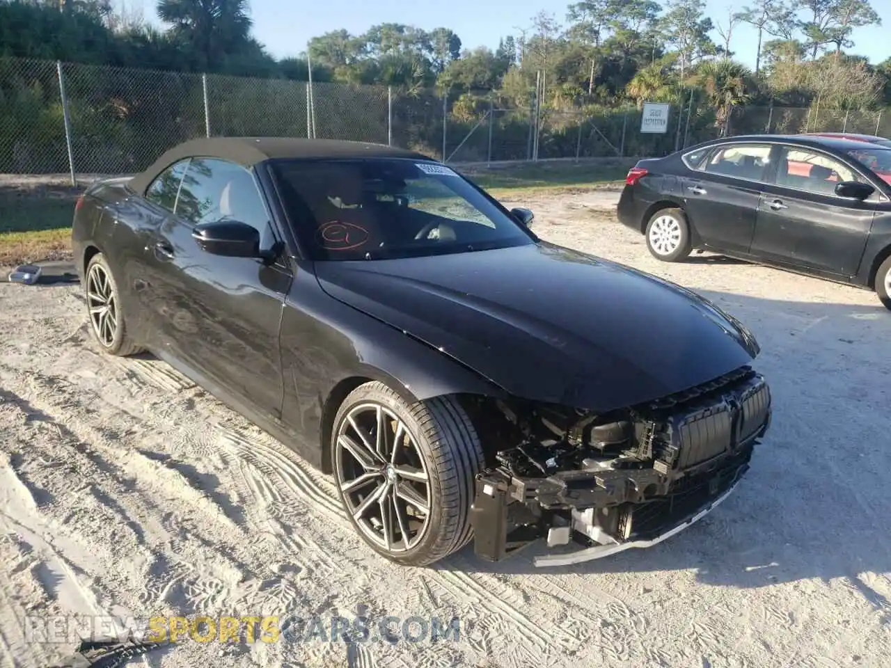 1 Photograph of a damaged car WBA23AT05MCH22487 BMW 4 SERIES 2021