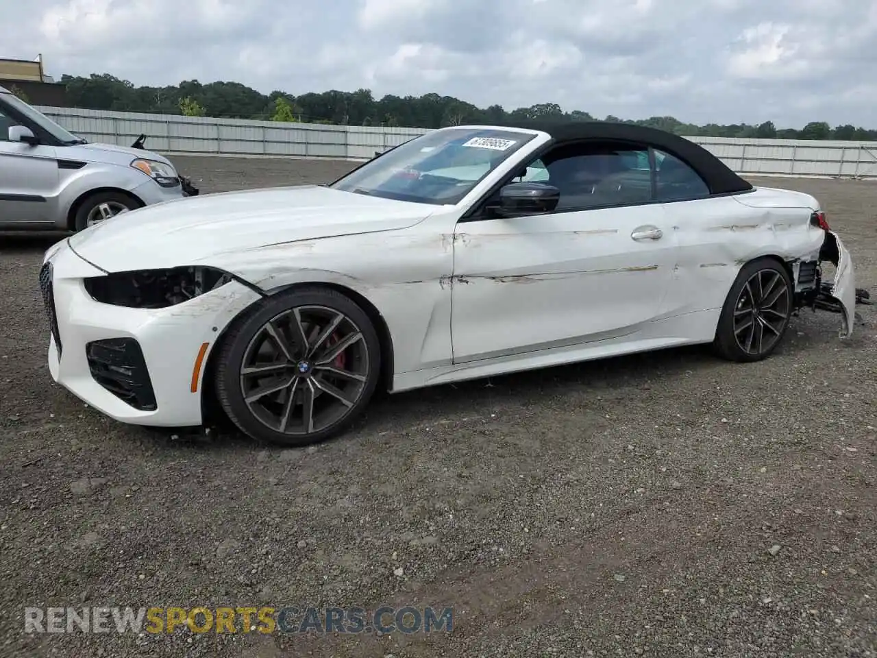 1 Photograph of a damaged car WBA23AT07MCH33331 BMW 4 SERIES 2021