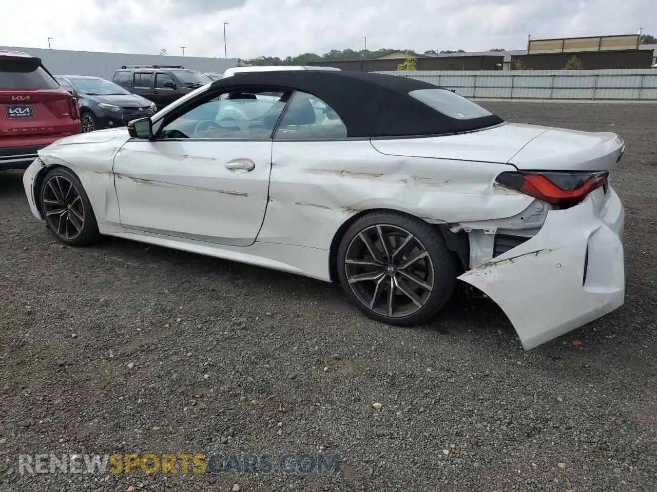 2 Photograph of a damaged car WBA23AT07MCH33331 BMW 4 SERIES 2021