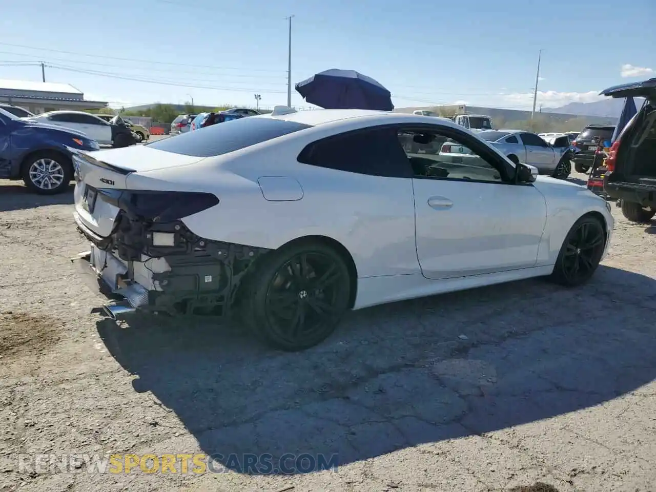3 Photograph of a damaged car WBA53AP00MCF67113 BMW 4 SERIES 2021