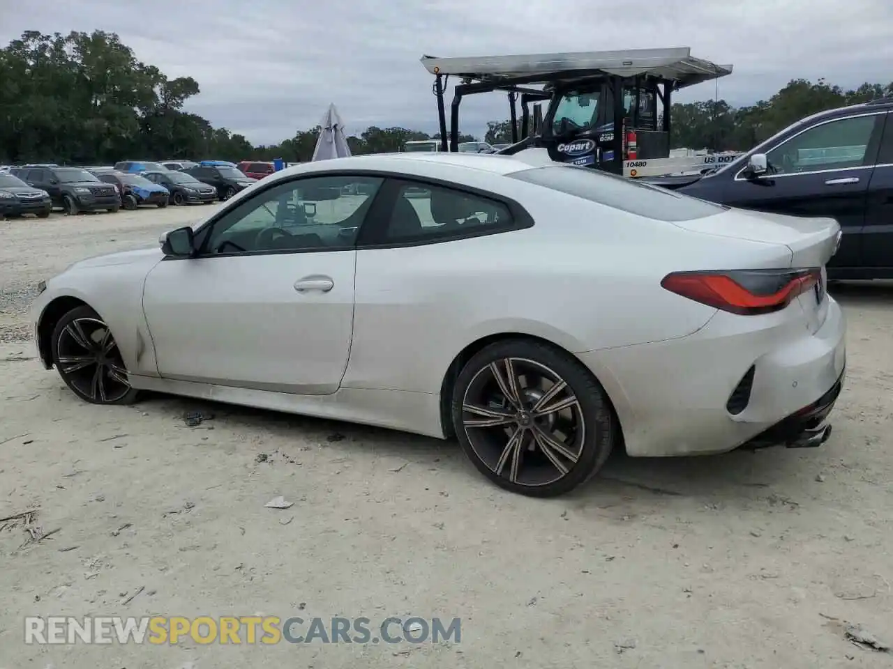 2 Photograph of a damaged car WBA53AP01MCF36632 BMW 4 SERIES 2021