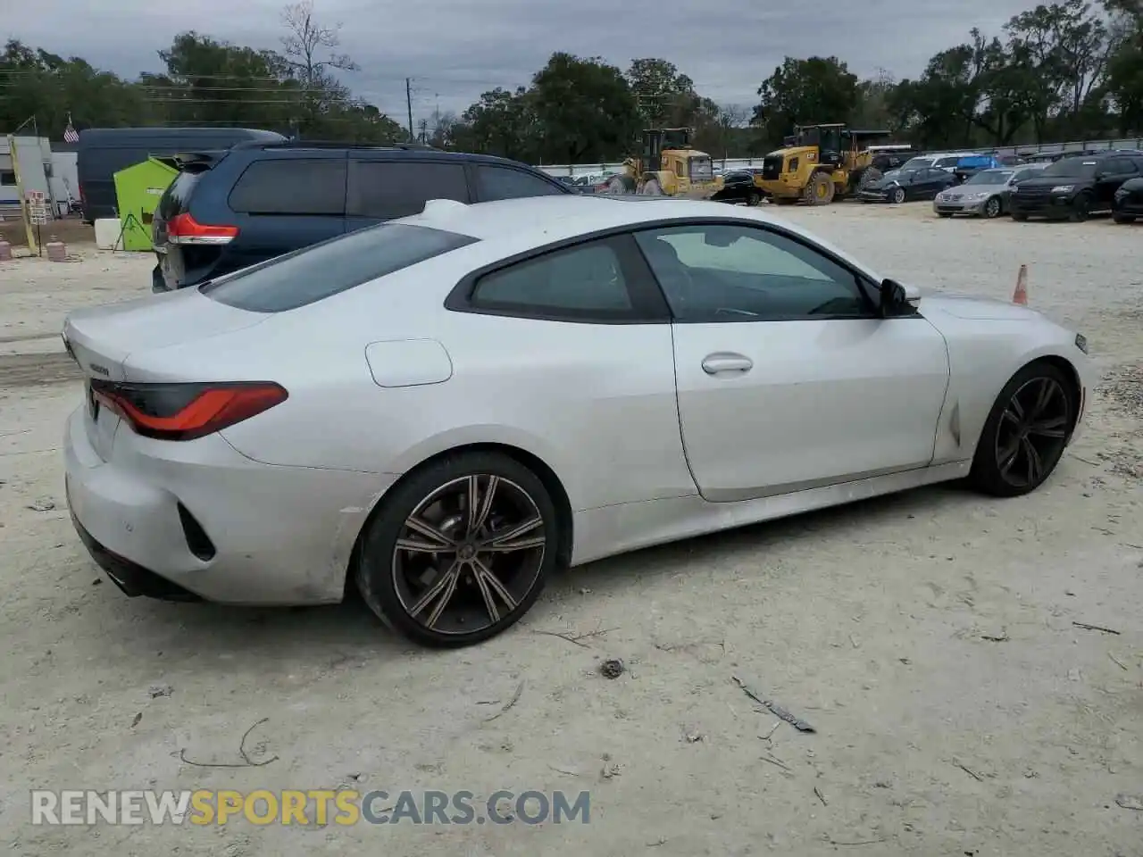 3 Photograph of a damaged car WBA53AP01MCF36632 BMW 4 SERIES 2021