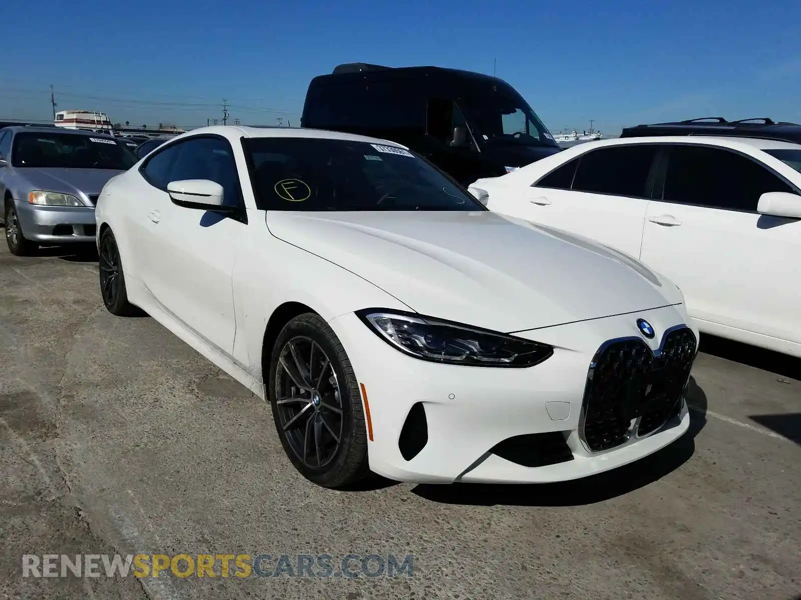 1 Photograph of a damaged car WBA53AP01MCF92800 BMW 4 SERIES 2021