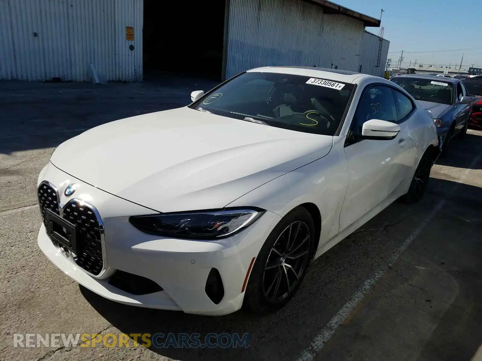 2 Photograph of a damaged car WBA53AP01MCF92800 BMW 4 SERIES 2021