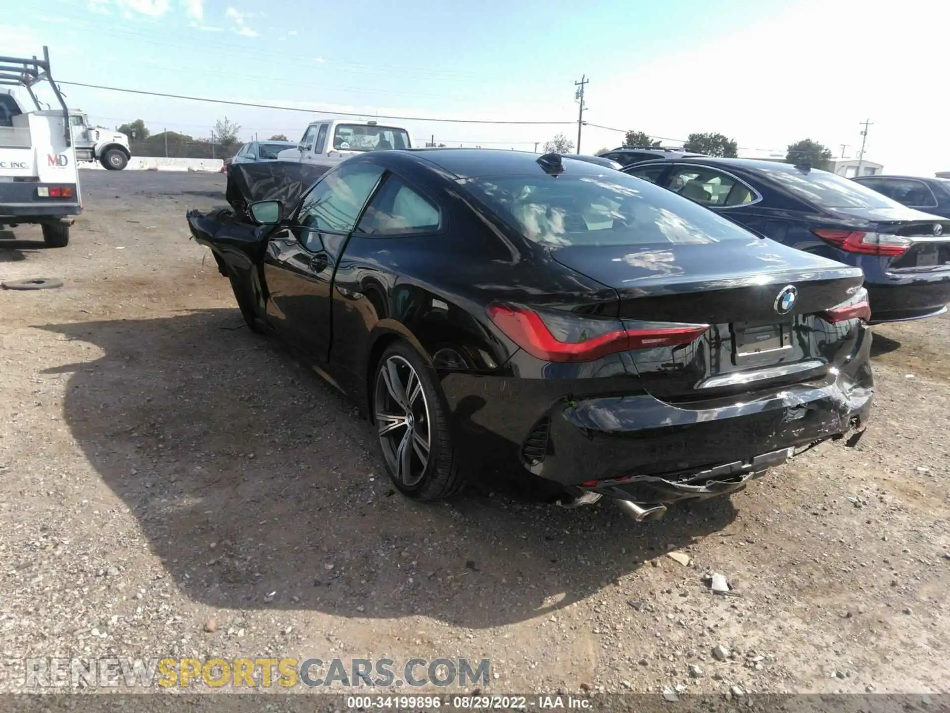 3 Photograph of a damaged car WBA53AP01MCF99181 BMW 4 SERIES 2021