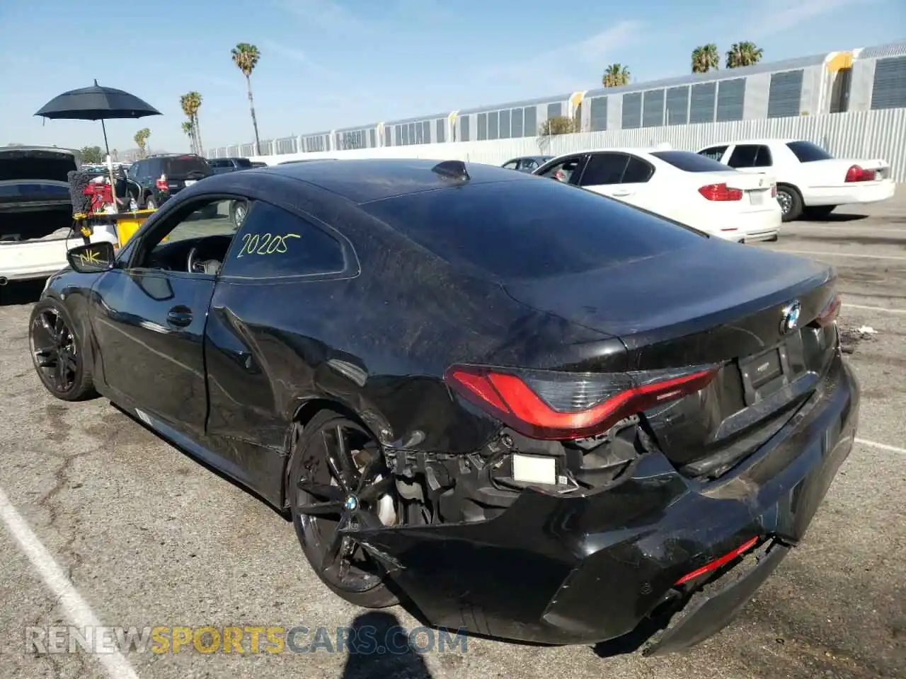 3 Photograph of a damaged car WBA53AP01MCG10681 BMW 4 SERIES 2021